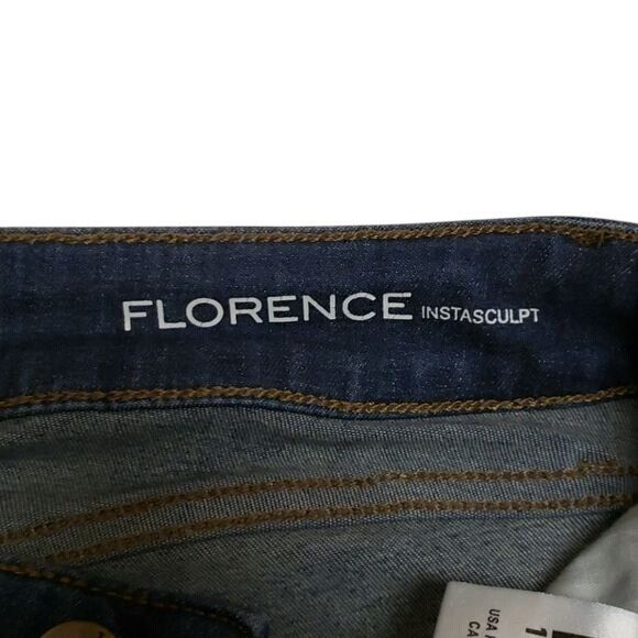DL1961 DL 1961 Florence Instasculpt Denim Skinny Blue Jean Women 28 Size 28" / US 6 / IT 42 - 10 Thumbnail