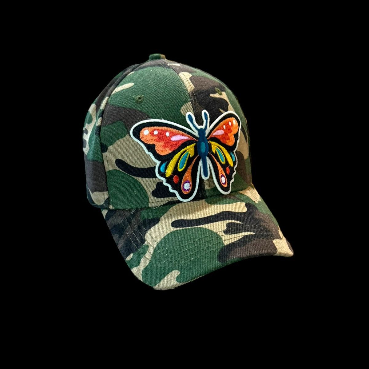 Other Custom baseball cap camouflage butterfly hat Size ONE SIZE - 2 Thumbnail