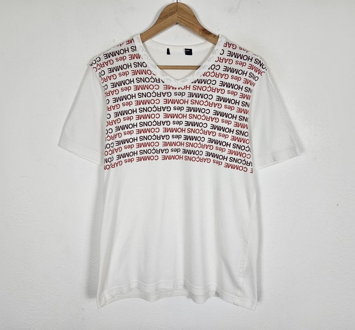 Comme des Garcons Homme Plus Comme des Garcons Homme wording CDG tee Shirt Size US M / EU 48-50 / 2 - 2 Thumbnail