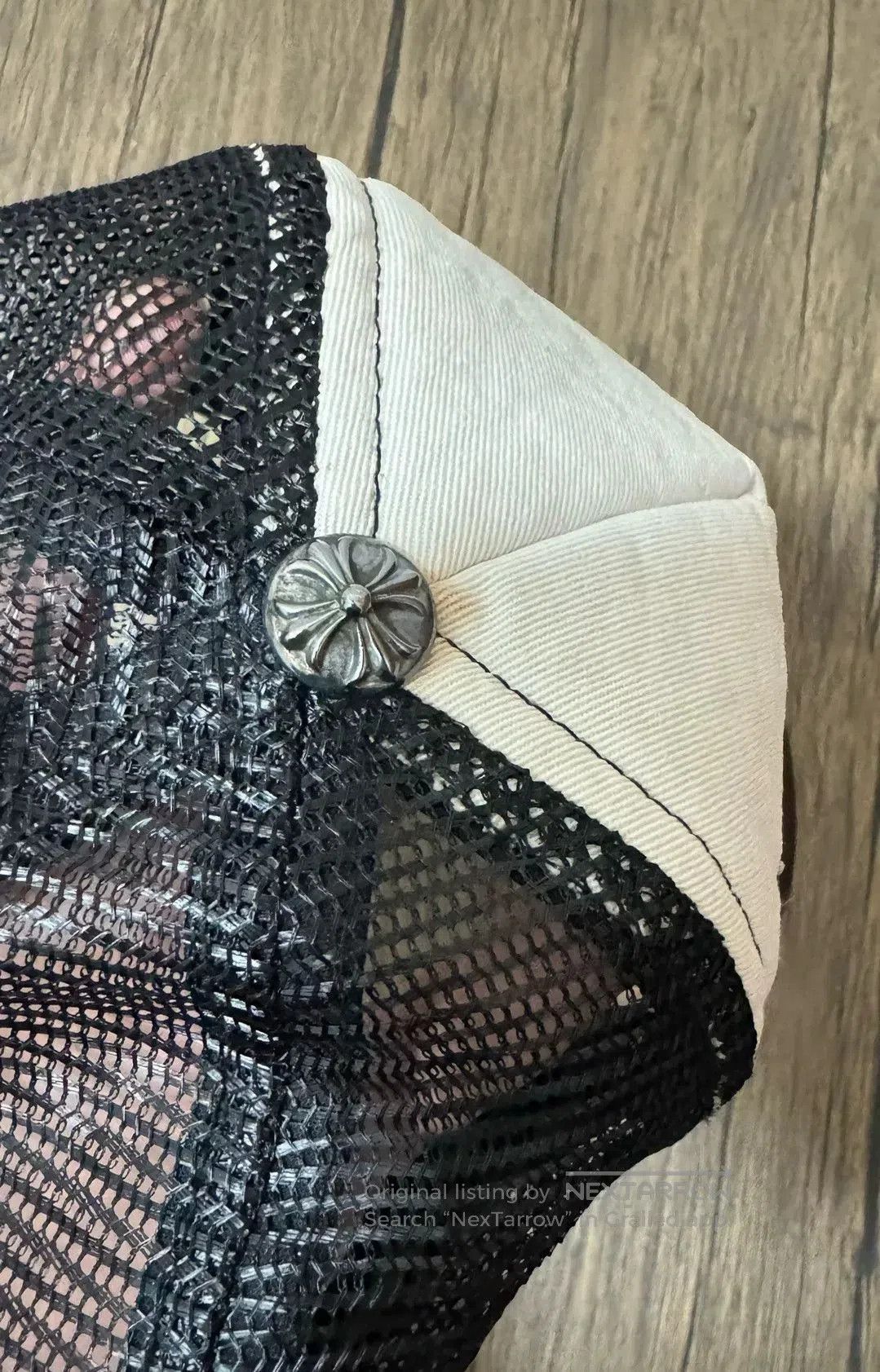 Chrome Hearts chrome hearts black and white trucker cap. Size ONE SIZE - 3 Thumbnail
