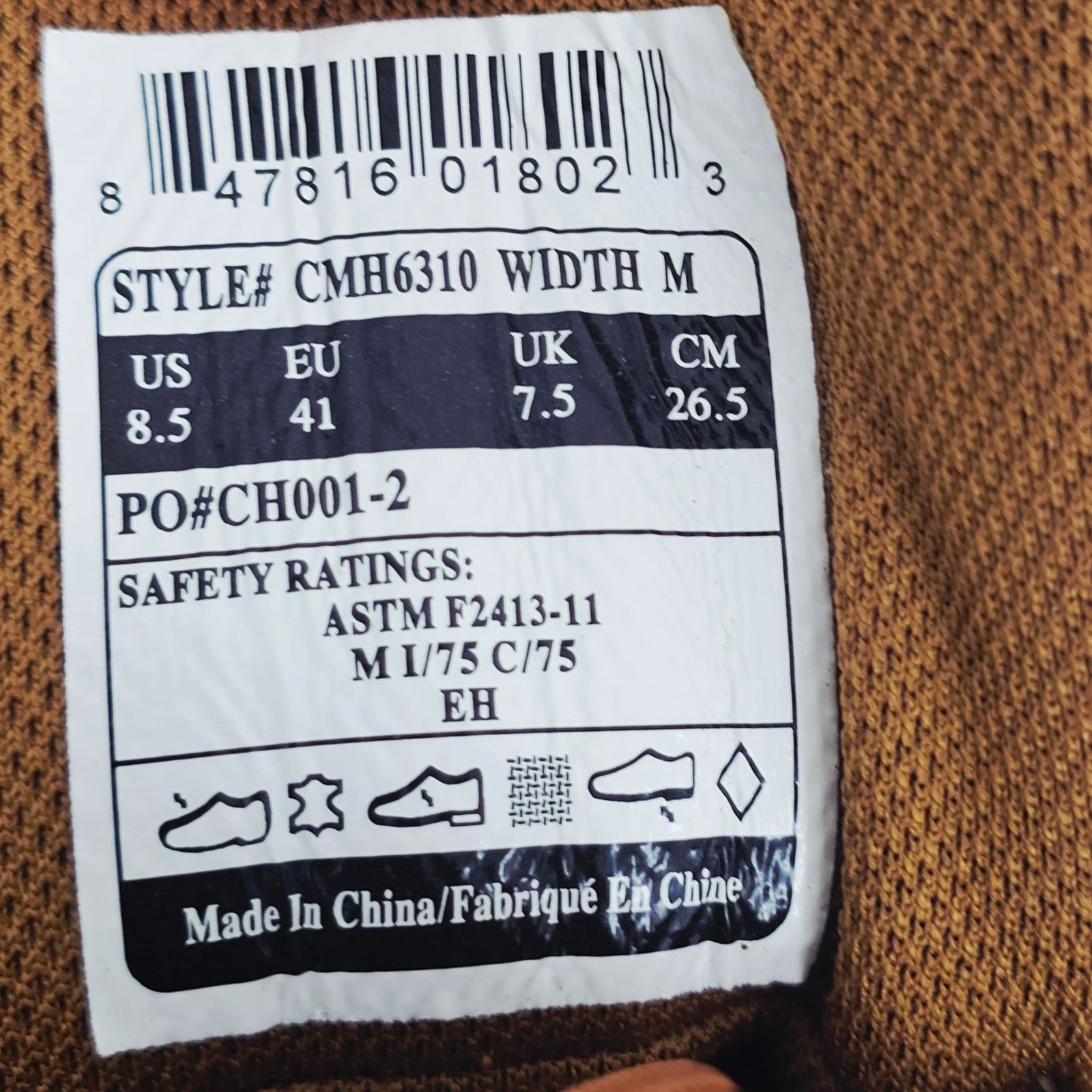 Carhartt Carhartt Men's 6" Rugged Flex Composite Toe Work Boots 8.5 M Size US 8.5 / EU 41-42 - 11 Thumbnail