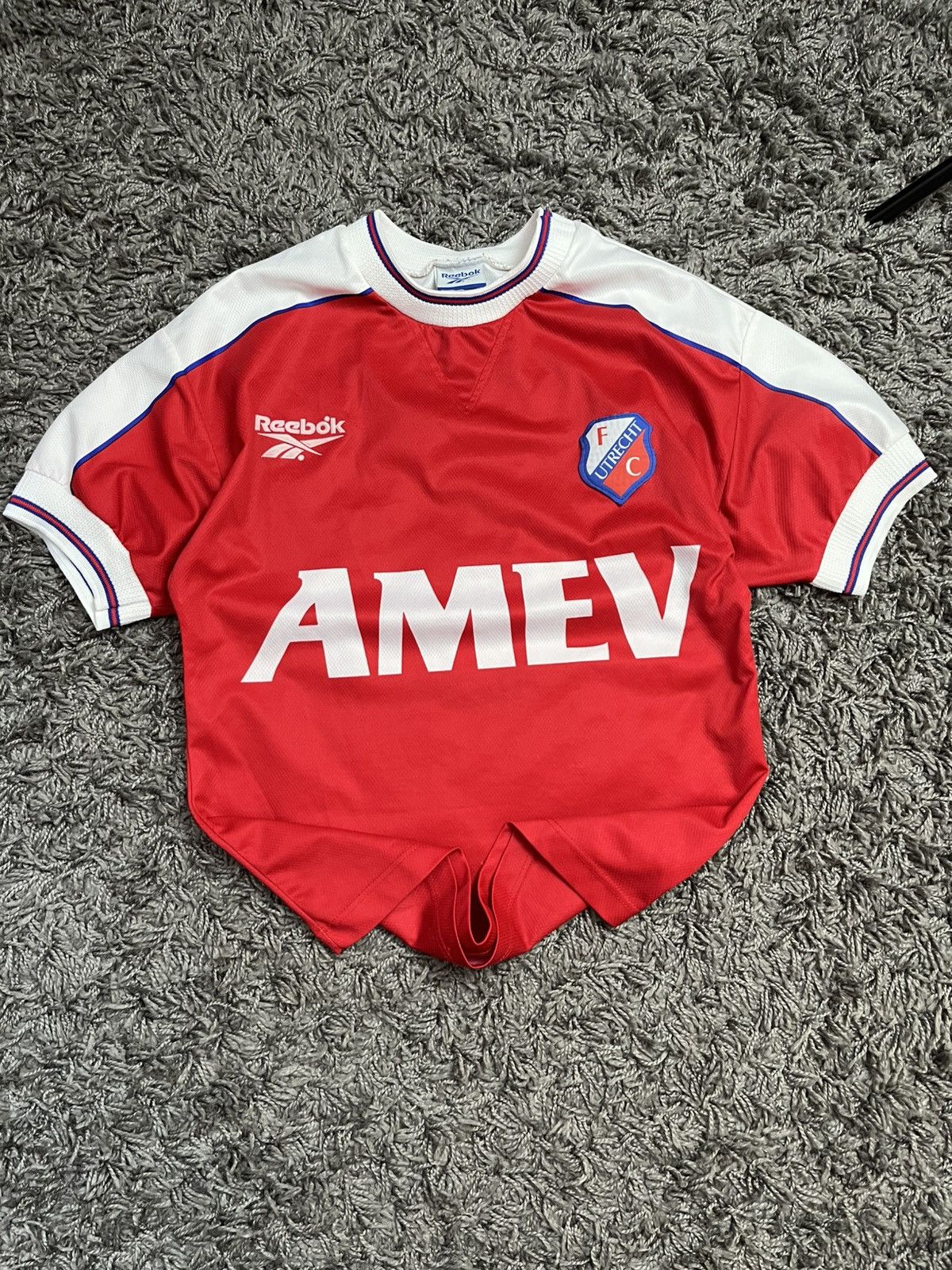 Reebok Rare Vtg 1998 FC Utrecht AMEV Sponsor Reebok Kit Size XS Size US XS / EU 42 / 0 - 2 Thumbnail
