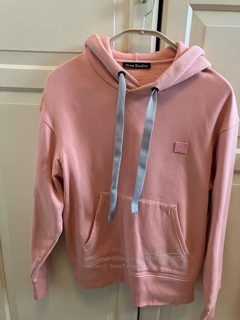 Acne Studios Acne Studios Pink hooded sweatshirt Size XXS / US 00 / IT 34 - 1 Thumbnail