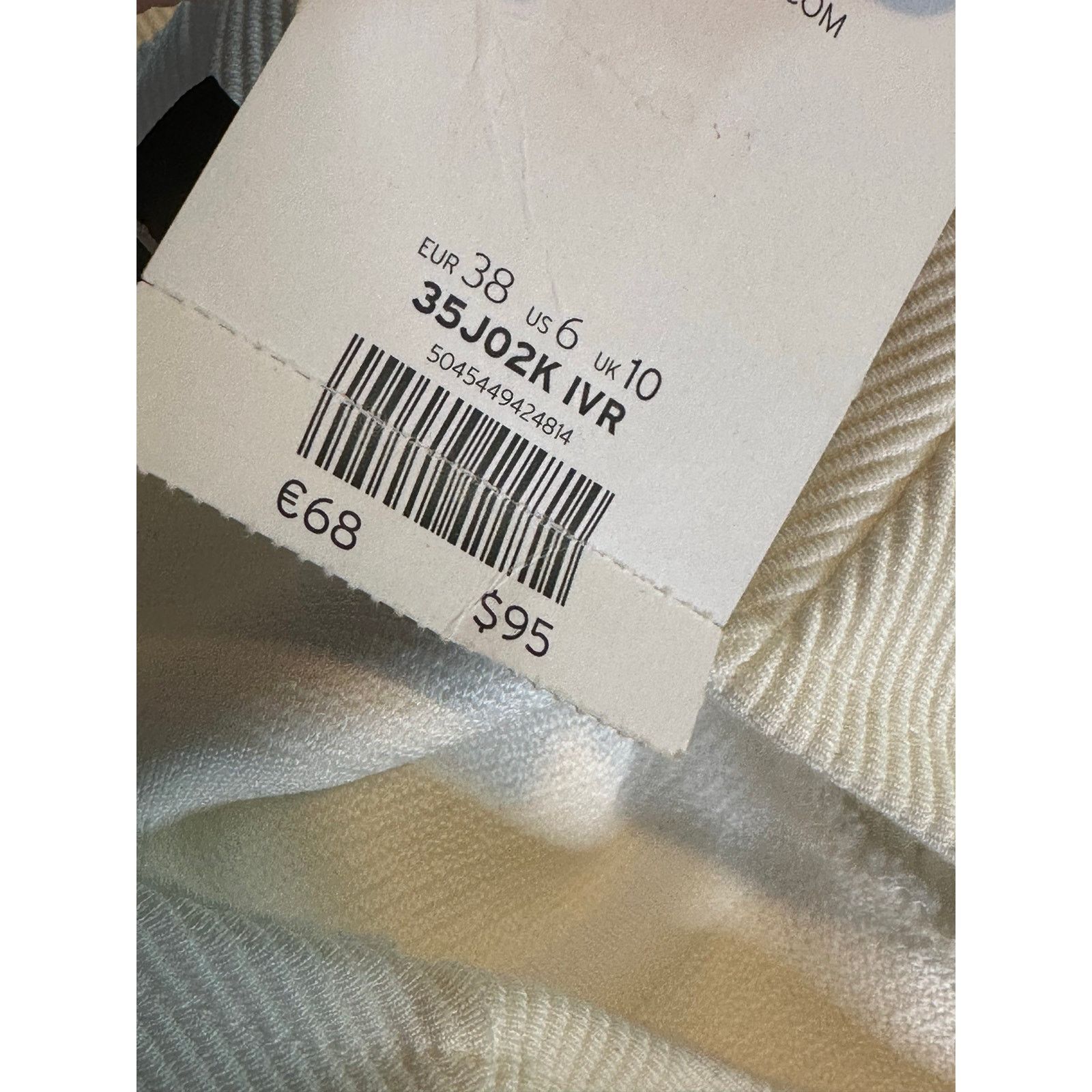 Topshop TOPSHOP white bandage skater mini dress size 6 Size M / US 6-8 / IT 42-44 - 7 Thumbnail