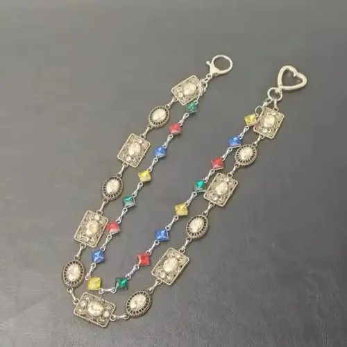 Jewelry Agate Retro Pants Chain Waist Chain Size ONE SIZE - 4 Thumbnail