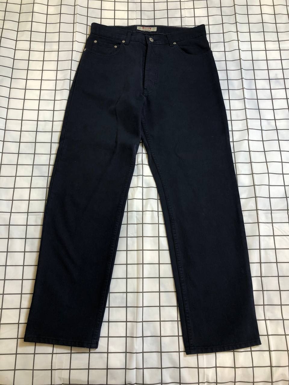 Mustang Mustang Oregon Jeans Straight Leg Black Denim Men's Size US 33 - 1 Thumbnail