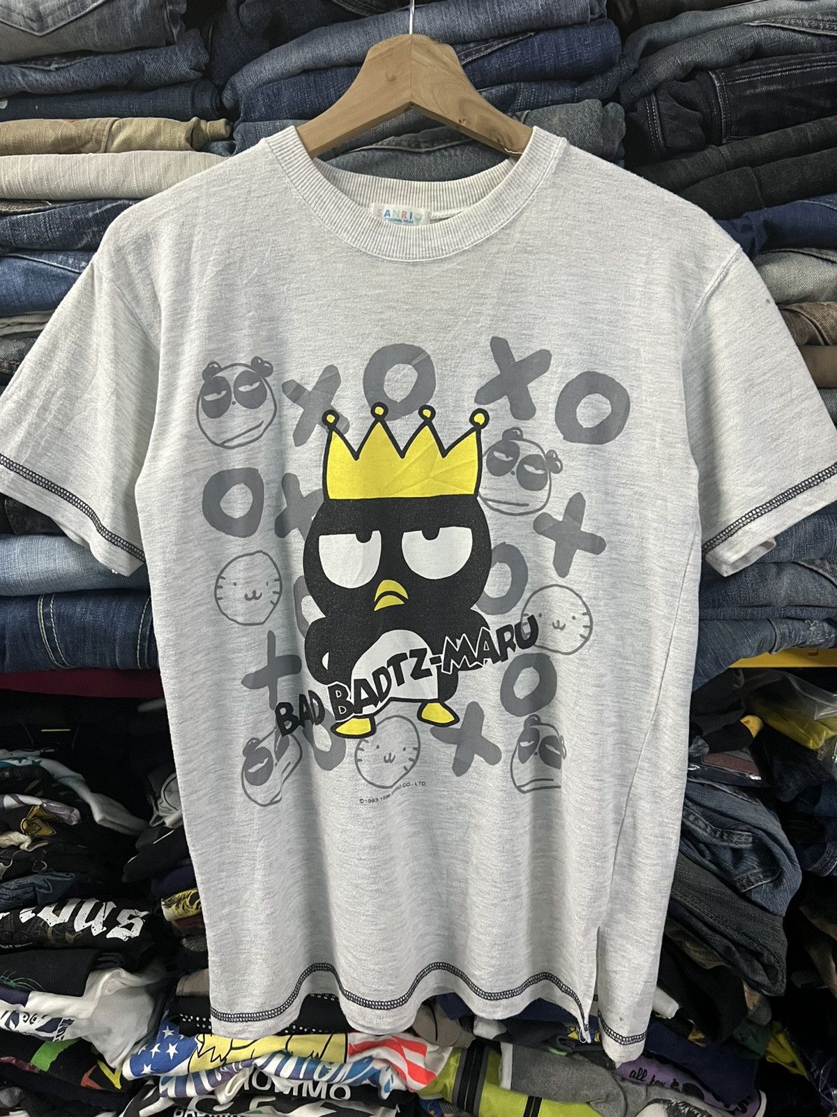 Cartoon Network × Japanese Brand × Vintage 1993 Bad Badtz-Maru by Sanrio Tee Size US S / EU 44-46 / 1 - 1 Thumbnail