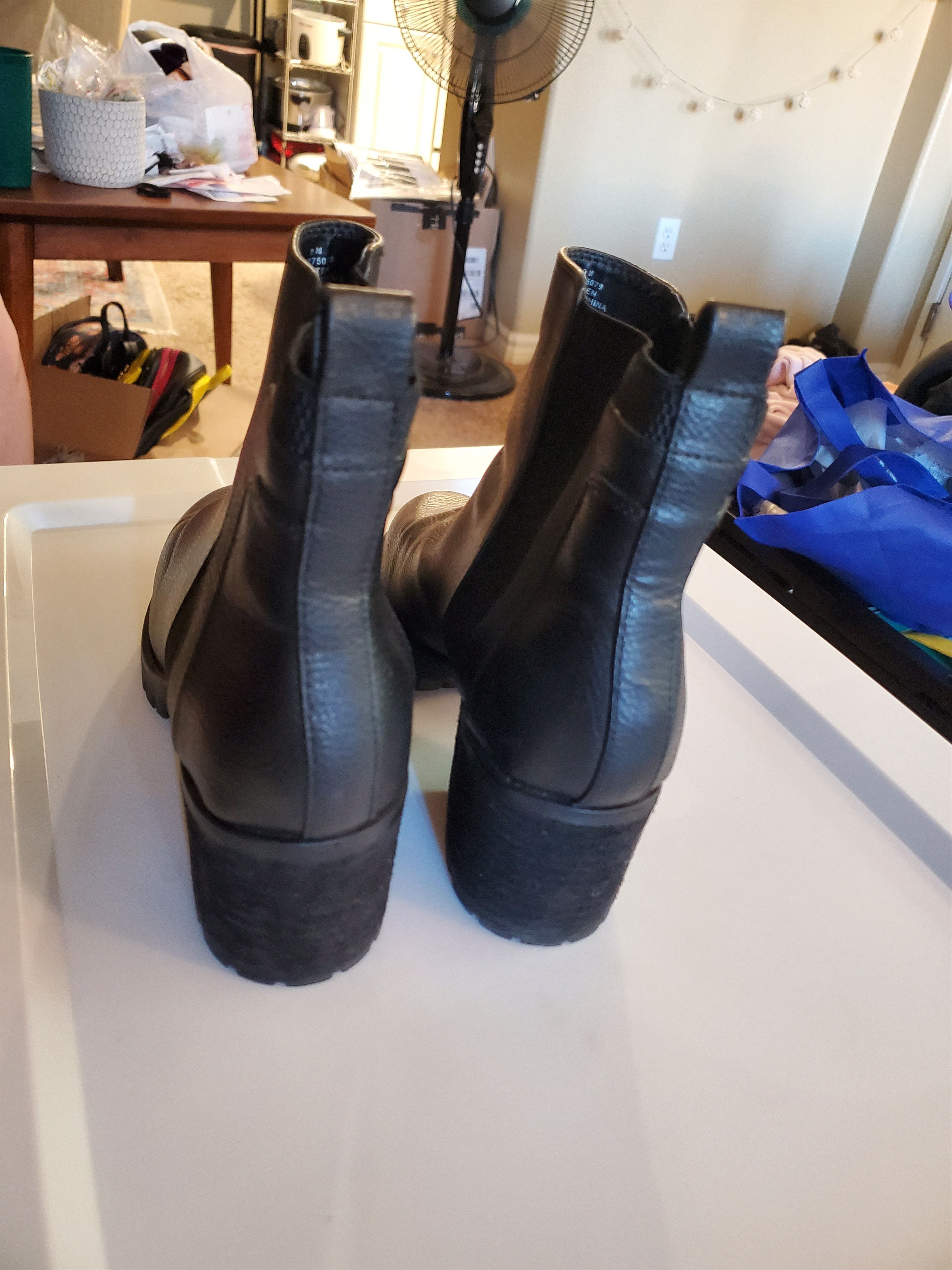 Other MIA Colten black faux leather ankle boots (size 9) Size US 9 / IT 39 - 3 Thumbnail