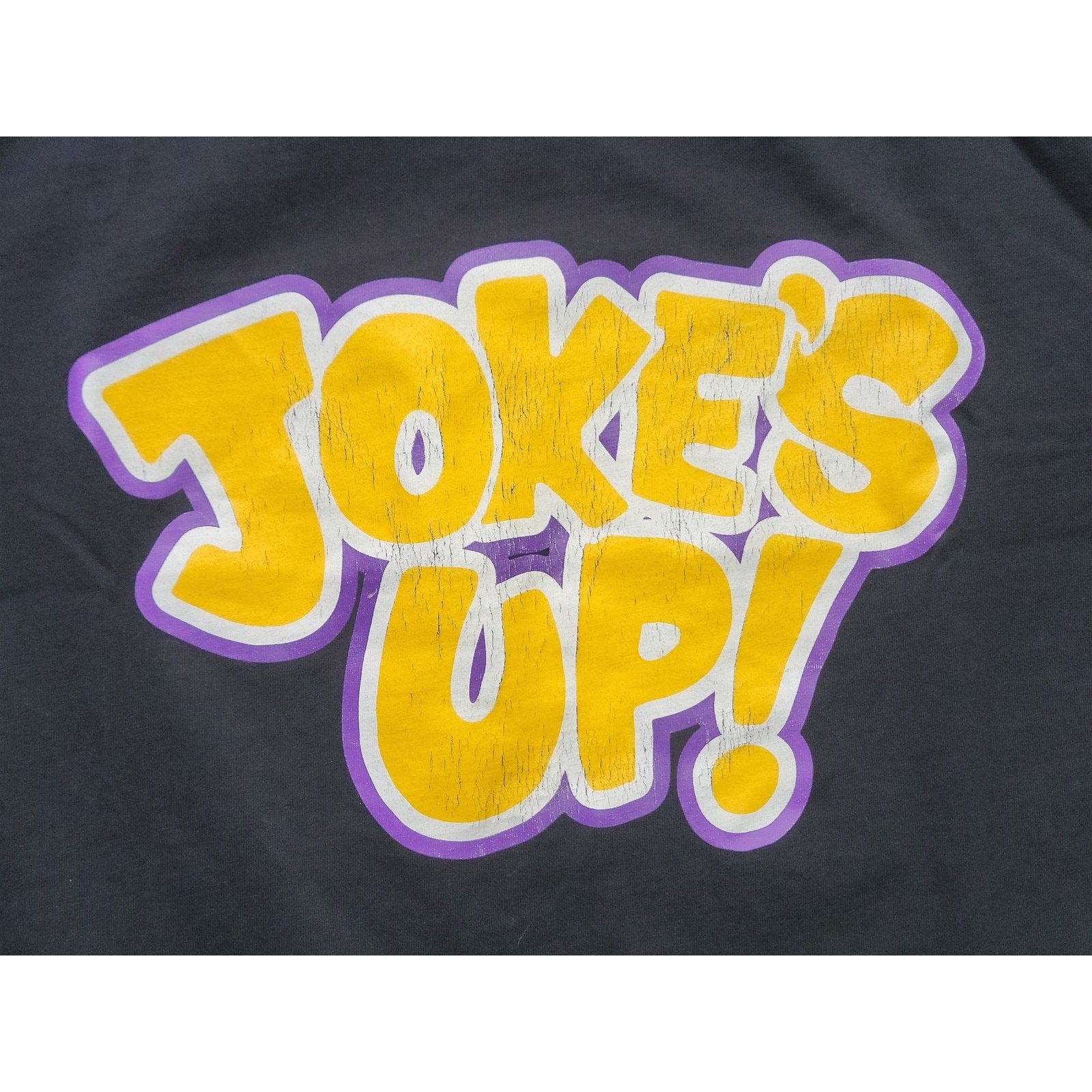 Other Vintage Runtz Joke's Up! Men's Large Black Graphic T-Shirt Size US L / EU 52-54 / 3 - 3 Thumbnail