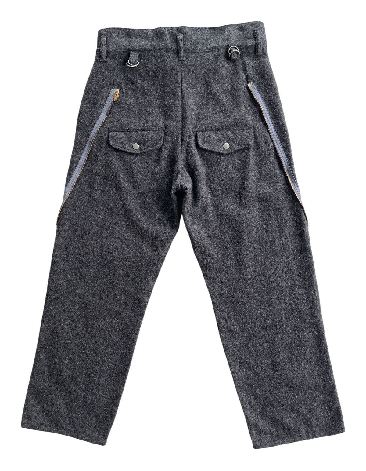 Japanese Brand Highwaist Baggy Layered Yohji Yamamoto Style Trousers Size US 33 - 3 Thumbnail