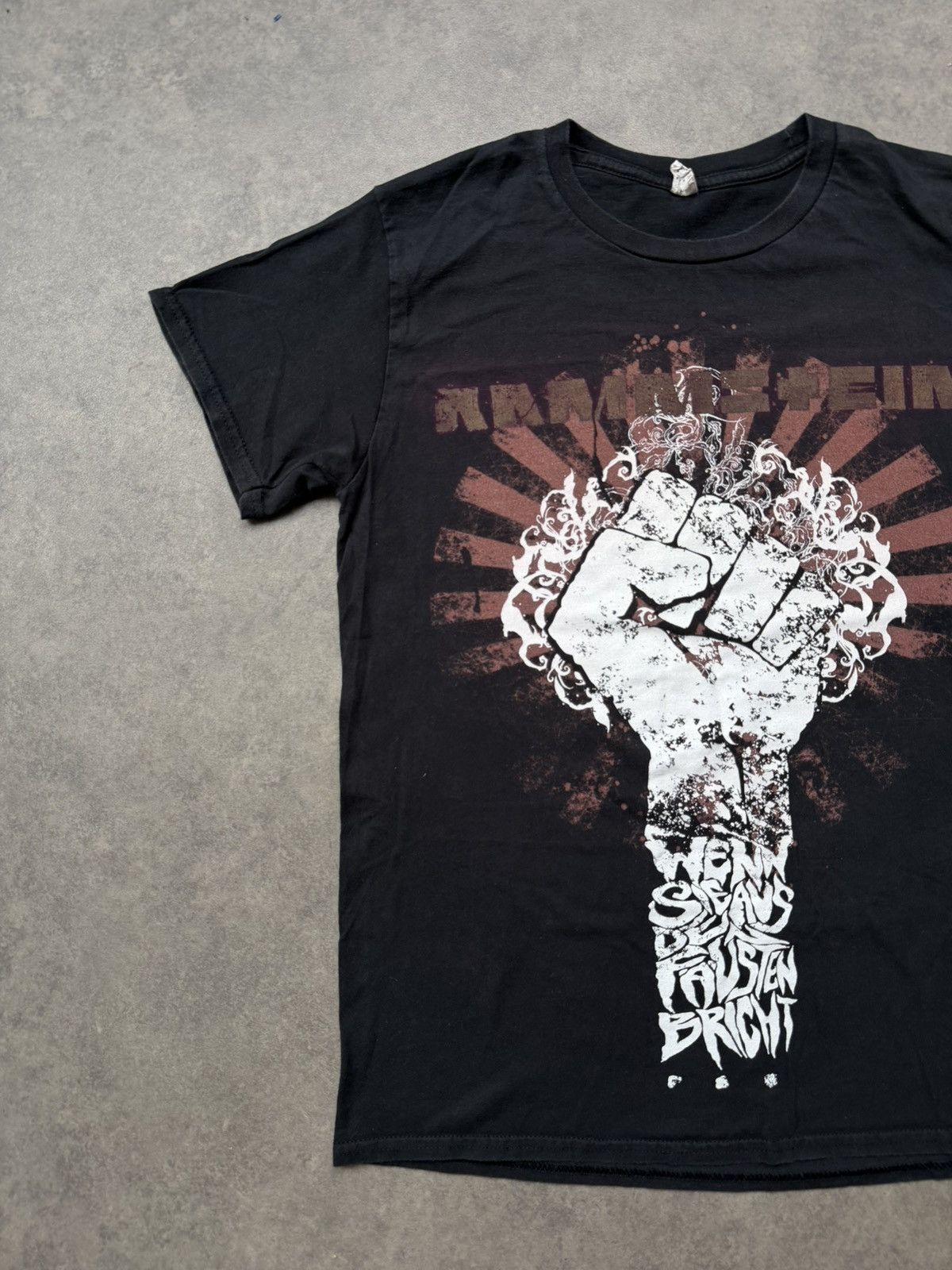 Goldwin vintage Rammstein tee Size US S / EU 44-46 / 1 - 3 Thumbnail