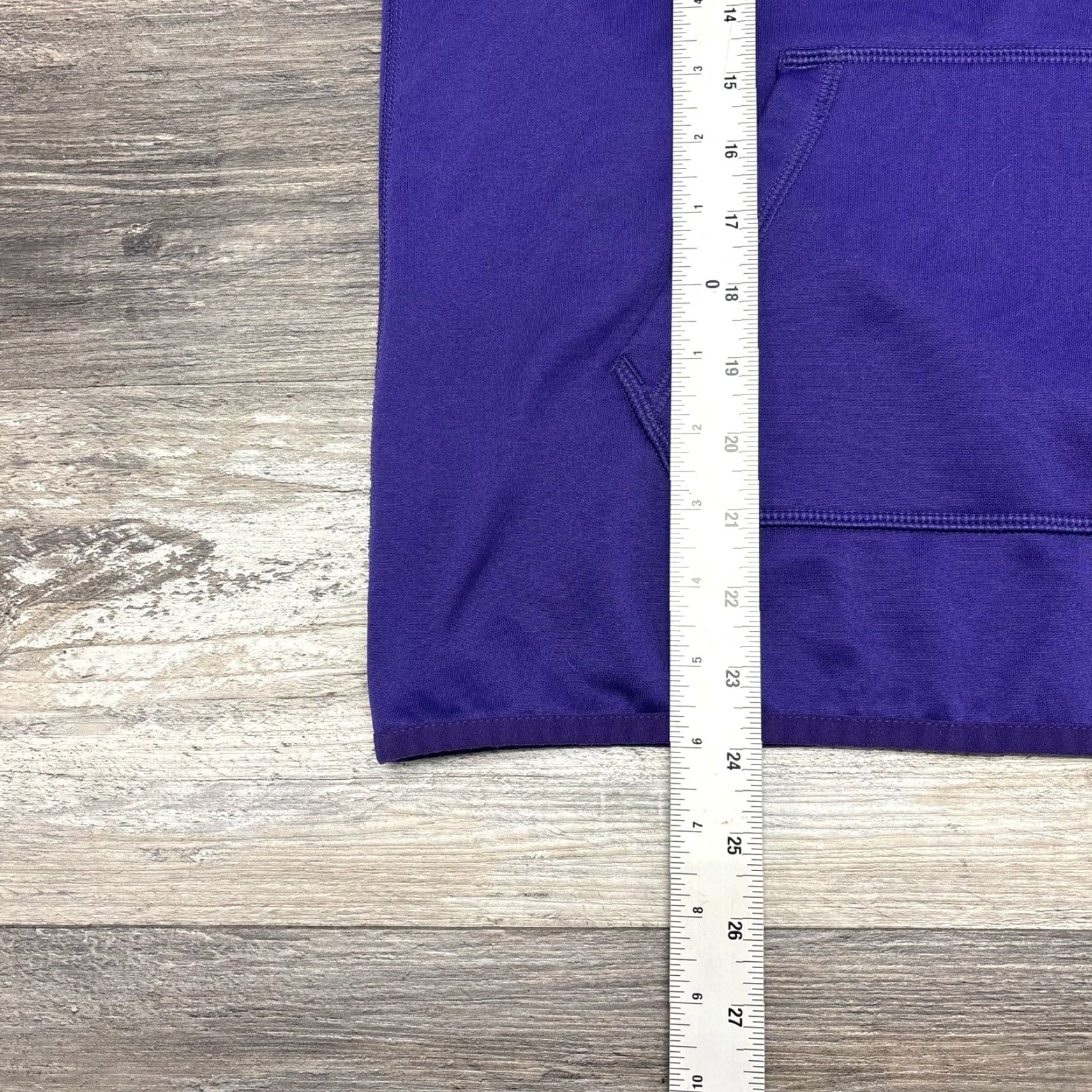 Nike Nike Therma-Fit Purple Orange Womens M Big Swoosh Hooded Sweatshirt Size M / US 6-8 / IT 42-44 - 5 Thumbnail