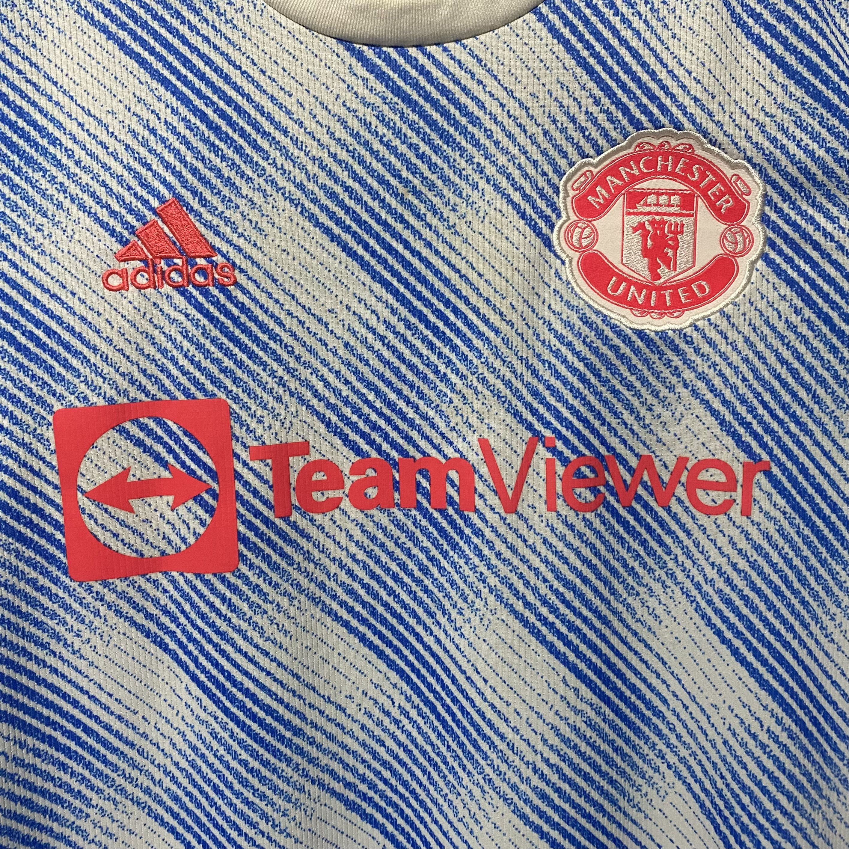 Adidas Manchester United 2021-2022 Away Jersey Cristiano Ronaldo Size US M / EU 48-50 / 2 - 3 Thumbnail