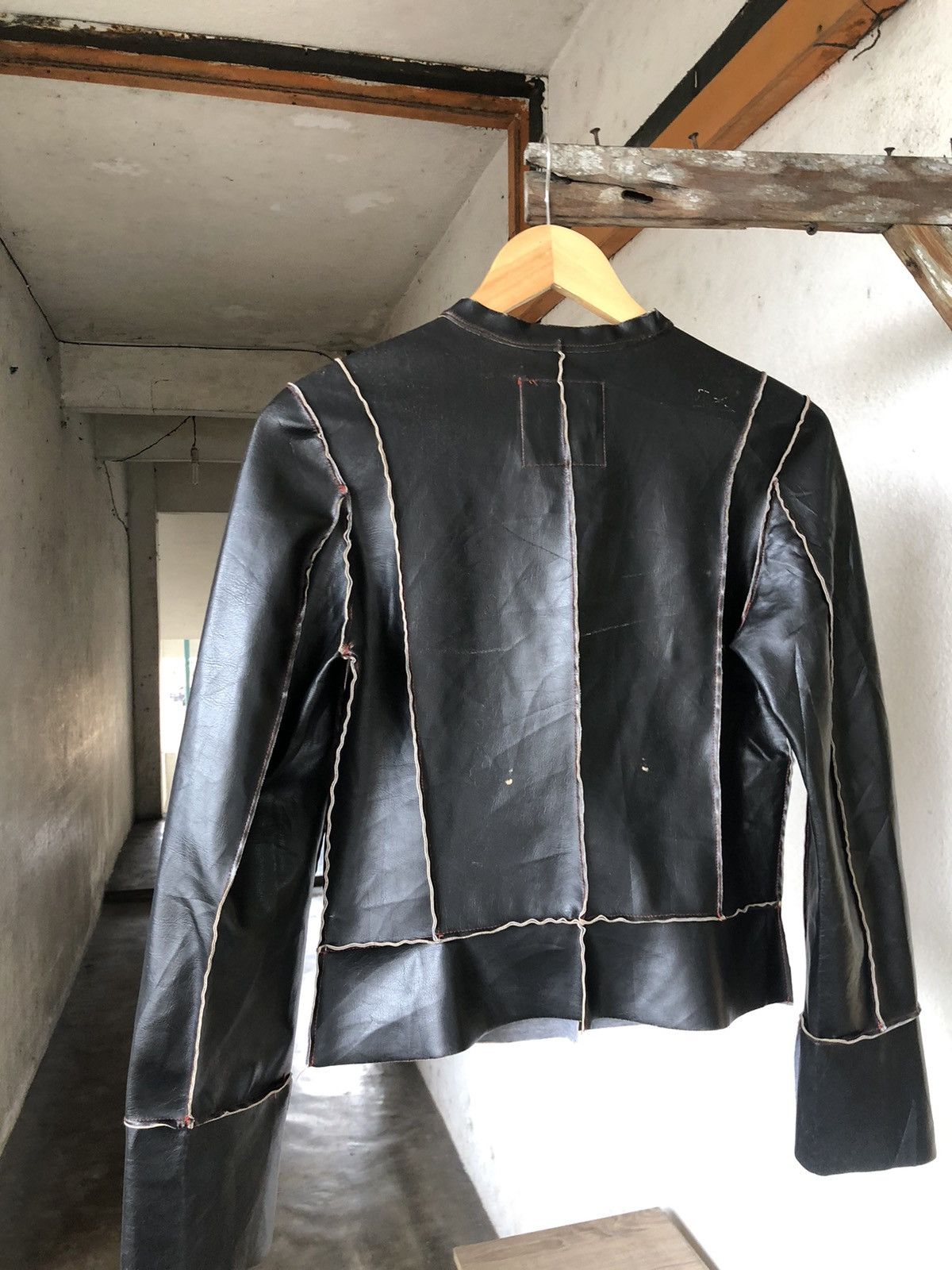 Japanese Brand Rare❗️Wooxoom Bondage Punk Pvc Jacket If Six Was Nine Size M / US 6-8 / IT 42-44 - 9 Thumbnail