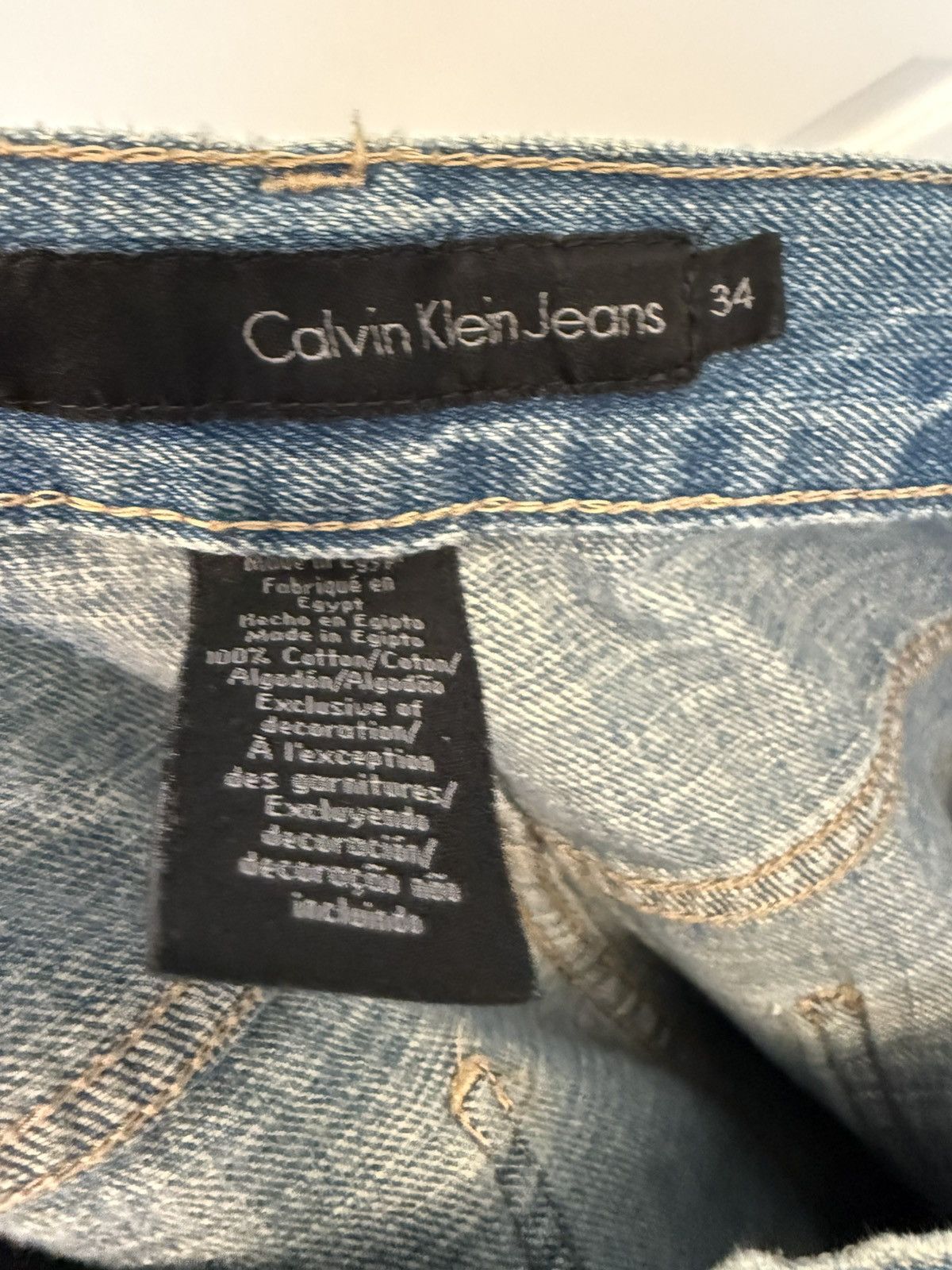 Calvin Klein Vintage Relaxed Straight Leg Size US 34 / EU 50 - 11 Thumbnail