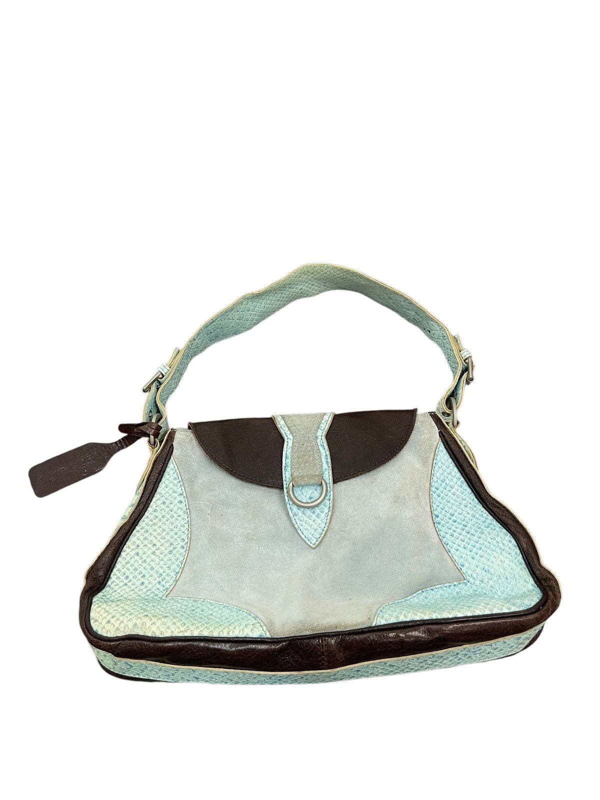 Leather Full Leather Jacono Italy Hand Shoulder Bag 9🟩 Size ONE SIZE - 6 Thumbnail