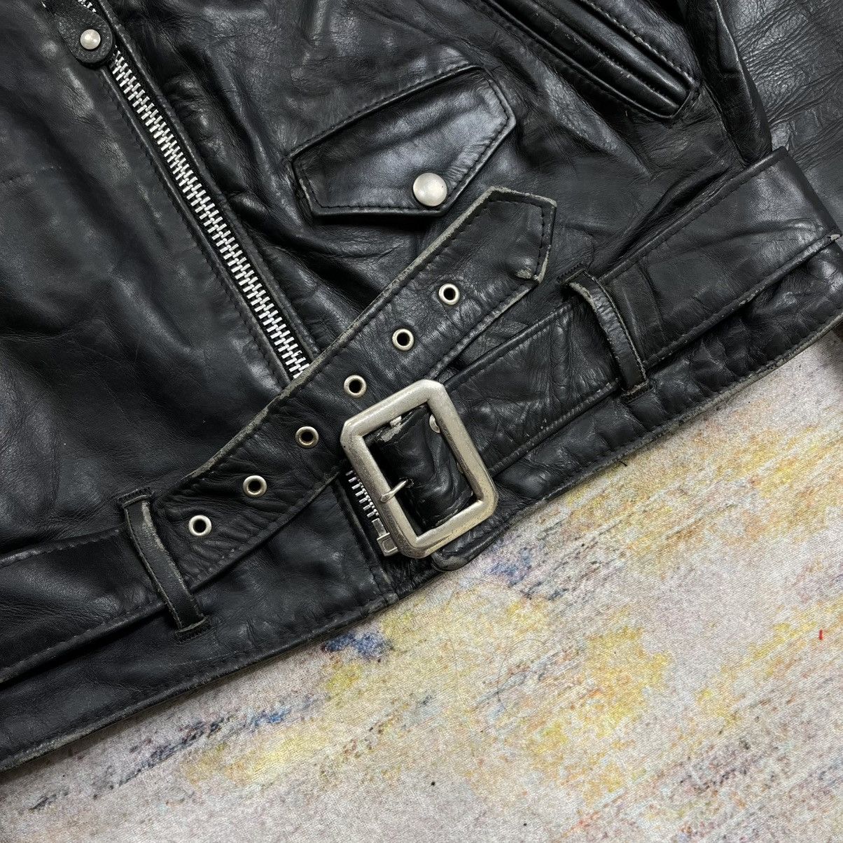 Schott Vintage Schott 613US One Star double riders leather jacket Size US M / EU 48-50 / 2 - 11 Thumbnail
