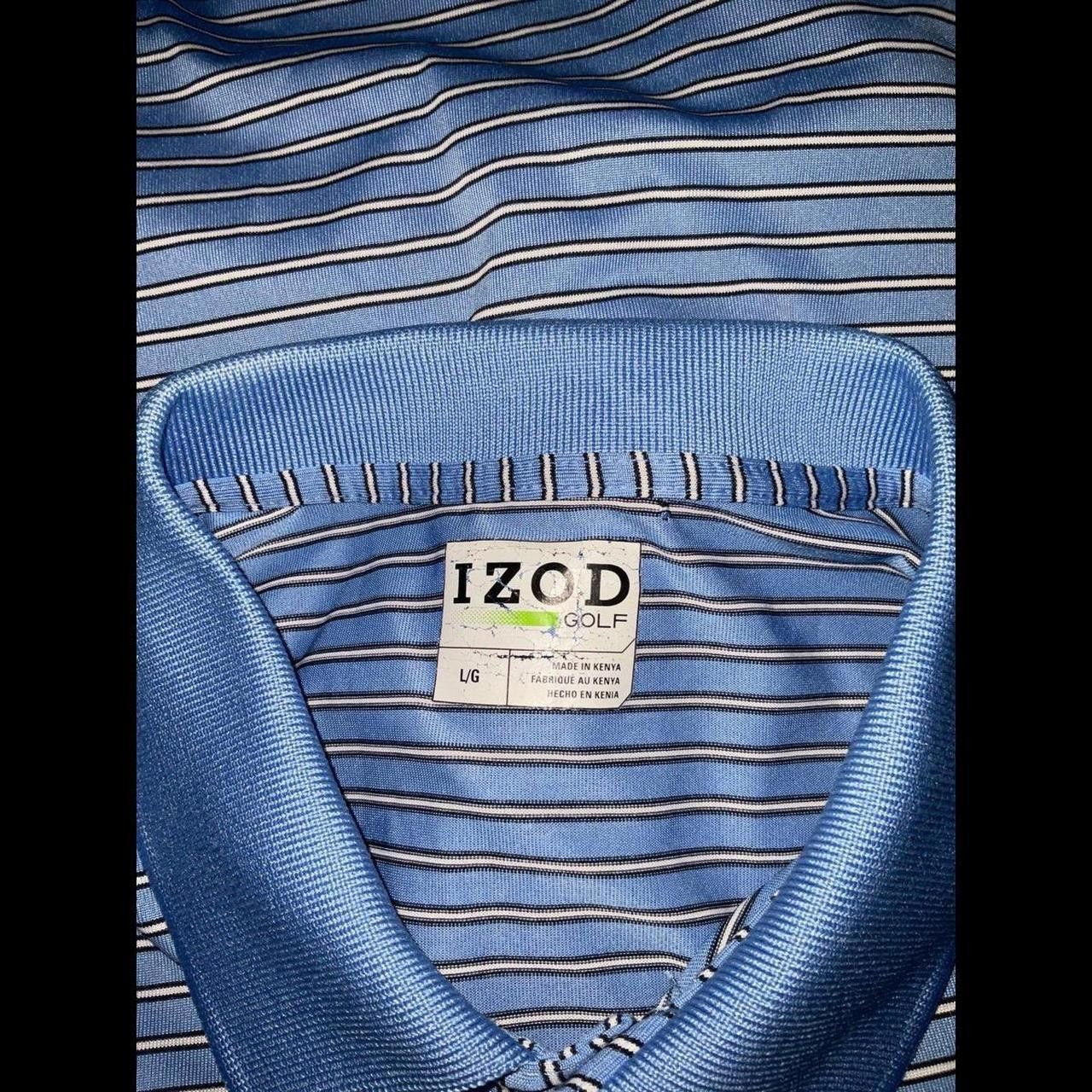 Izod Mens Blue Used Golf Izod Size US L / EU 52-54 / 3 - 2 Thumbnail