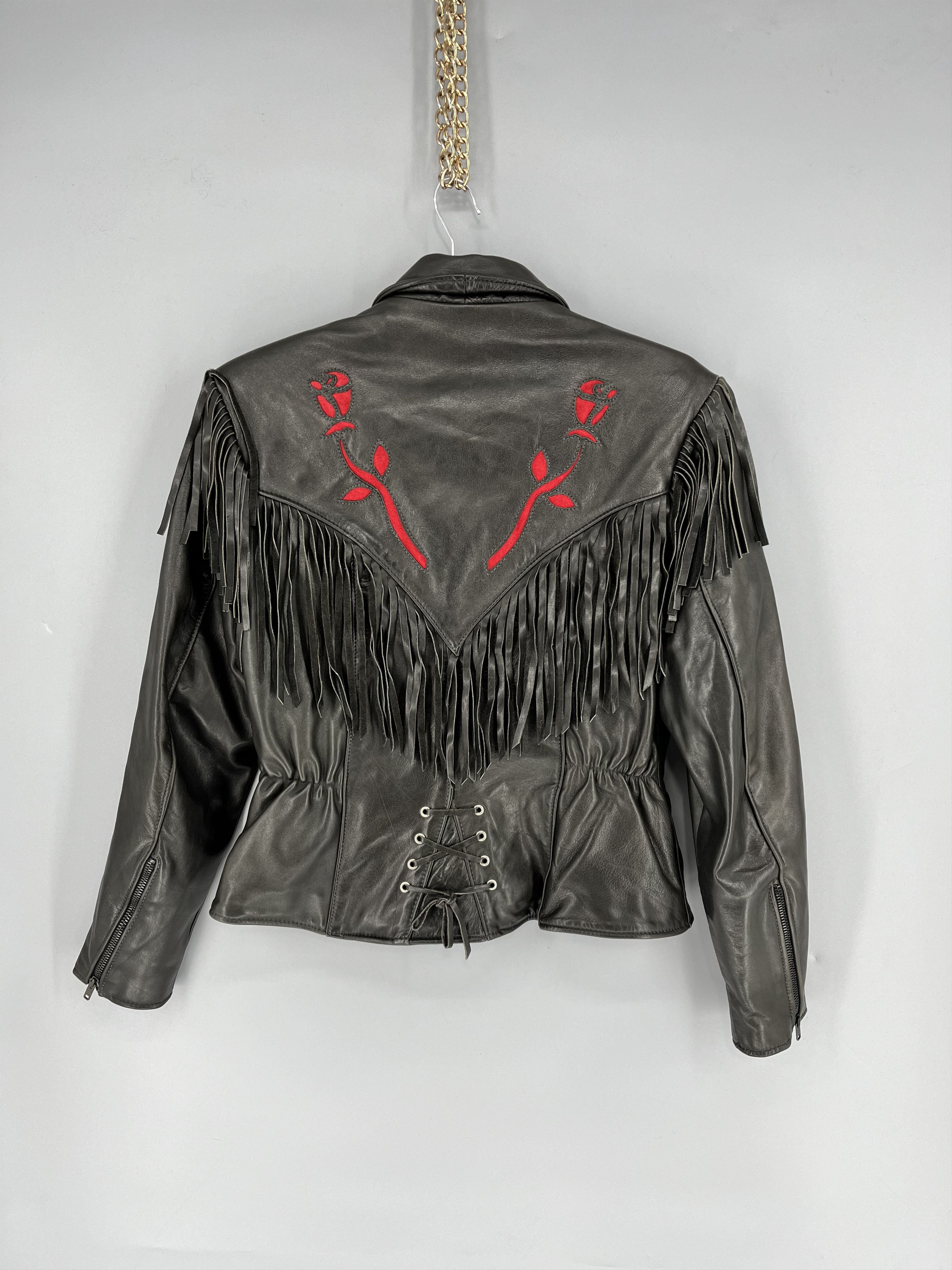Vintage Vintage 90s Black Protech Leather Apparel Motortcycle Biker Size XL / US 12-14 / IT 48-50 - 11 Thumbnail