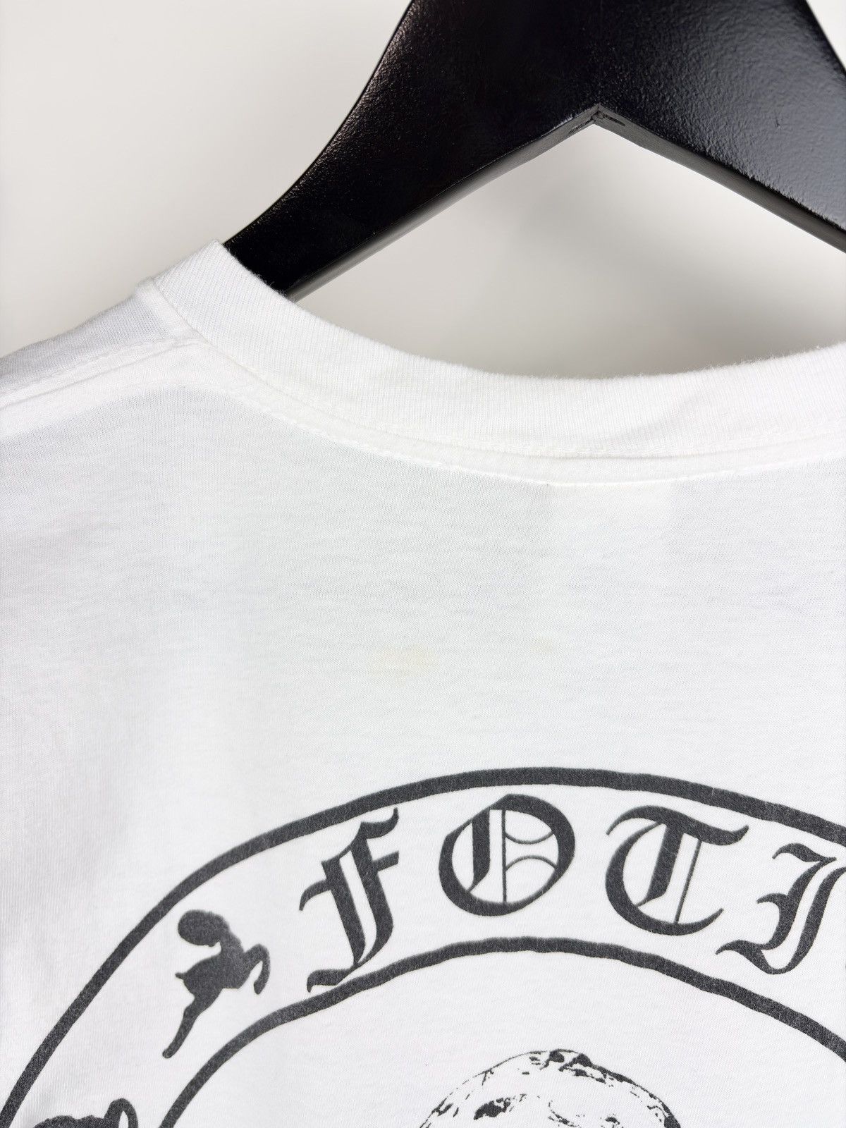 Chrome Hearts Chrome Hearts Vintage Foti Skull Skeleton Tshirt White Size US S / EU 44-46 / 1 - 4 Thumbnail