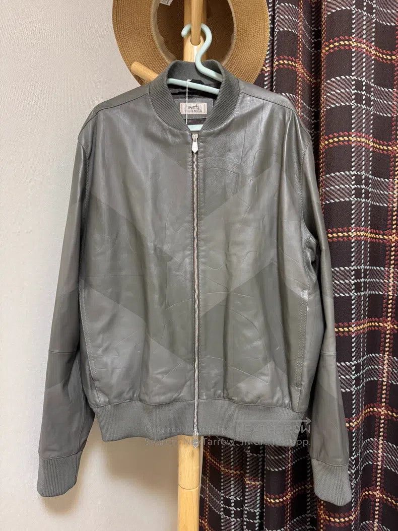 Hermes Hermes Leather jacket with a soft and silky texture, class Size US L / EU 52-54 / 3 - 1 Thumbnail