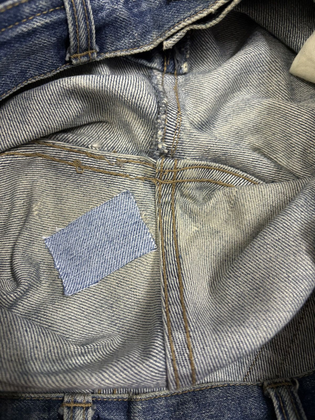 Spellbound Vintage Japanese Brand Spellbound Mud Wash Cargo Jeans Size US 33 - 17 Thumbnail