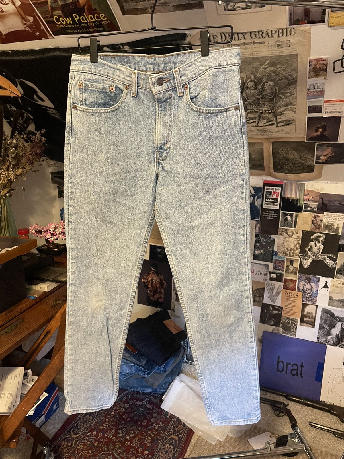 Levi's Vintage Clothing Vintage Levi’s 512 light stone wash Size US 32 / EU 48 - 1 Thumbnail