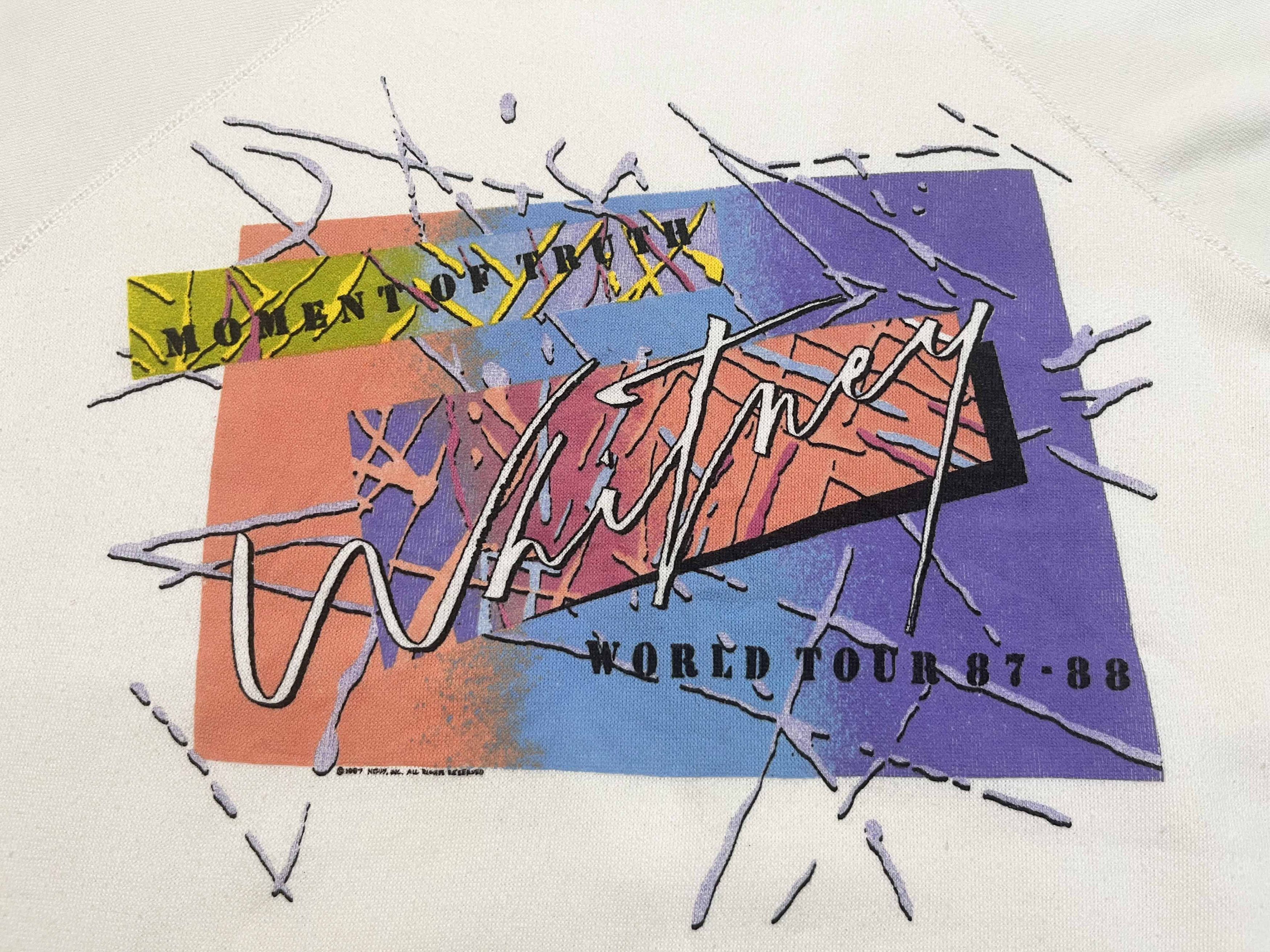 Tultex Vintage Whitney Houston Moment of Truth Crewneck Sweatshirt Size US L / EU 52-54 / 3 - 2 Thumbnail