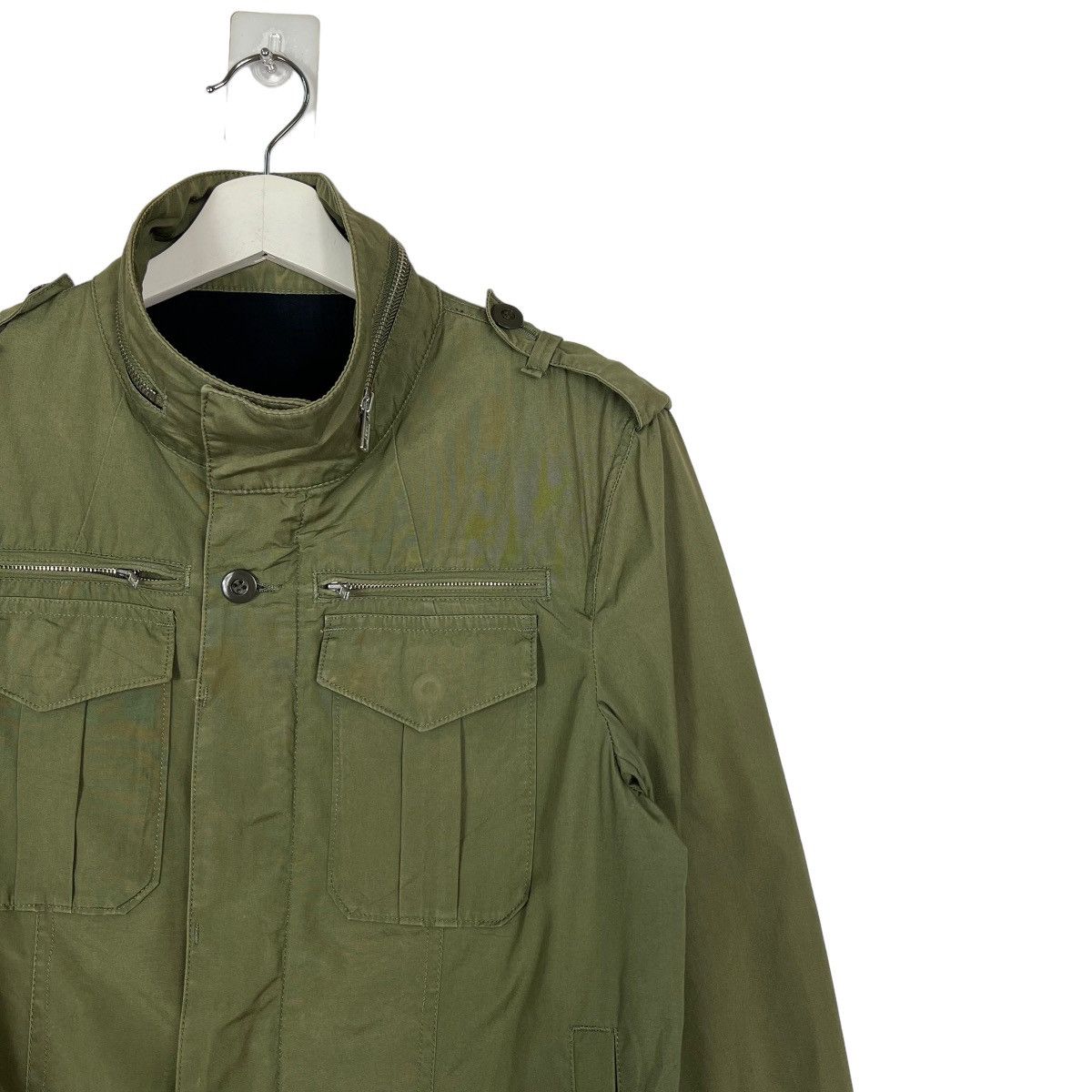 SHIPS 🔥 SHIPS JET BLUE GREEN MILITARY ARMY JACKET MADE IN JAPAN Size US S / EU 44-46 / 1 - 6 Thumbnail