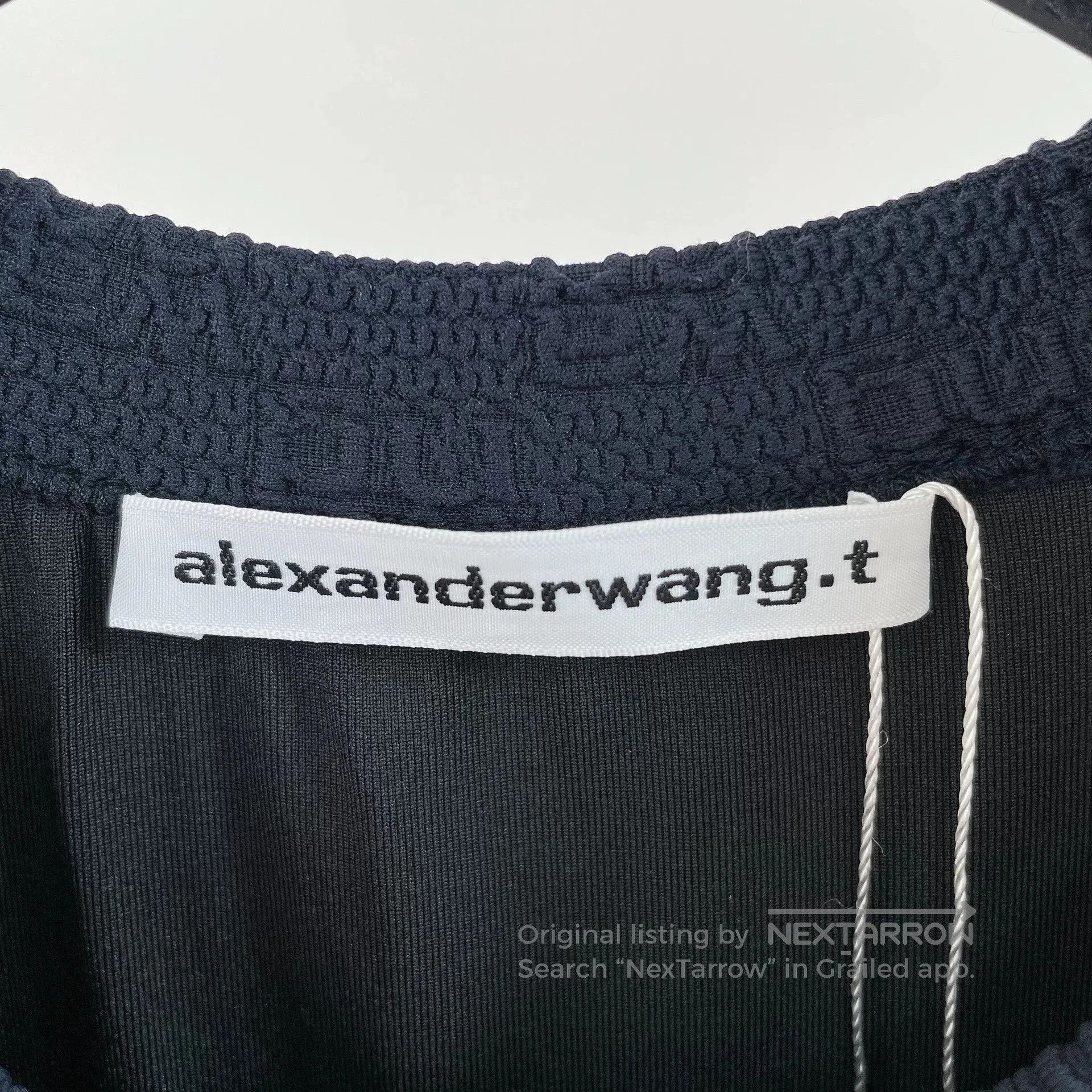 Alexander Wang Alexander Wang Knit Logo Dress. Size M / US 6-8 / IT 42-44 - 5 Thumbnail