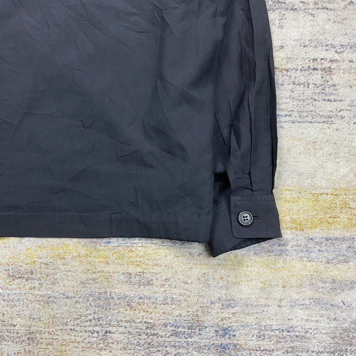 Vintage × Yves Saint Laurent vintage 90s Yves saint laurent work jacket black Size US M / EU 48-50 / 2 - 8 Thumbnail