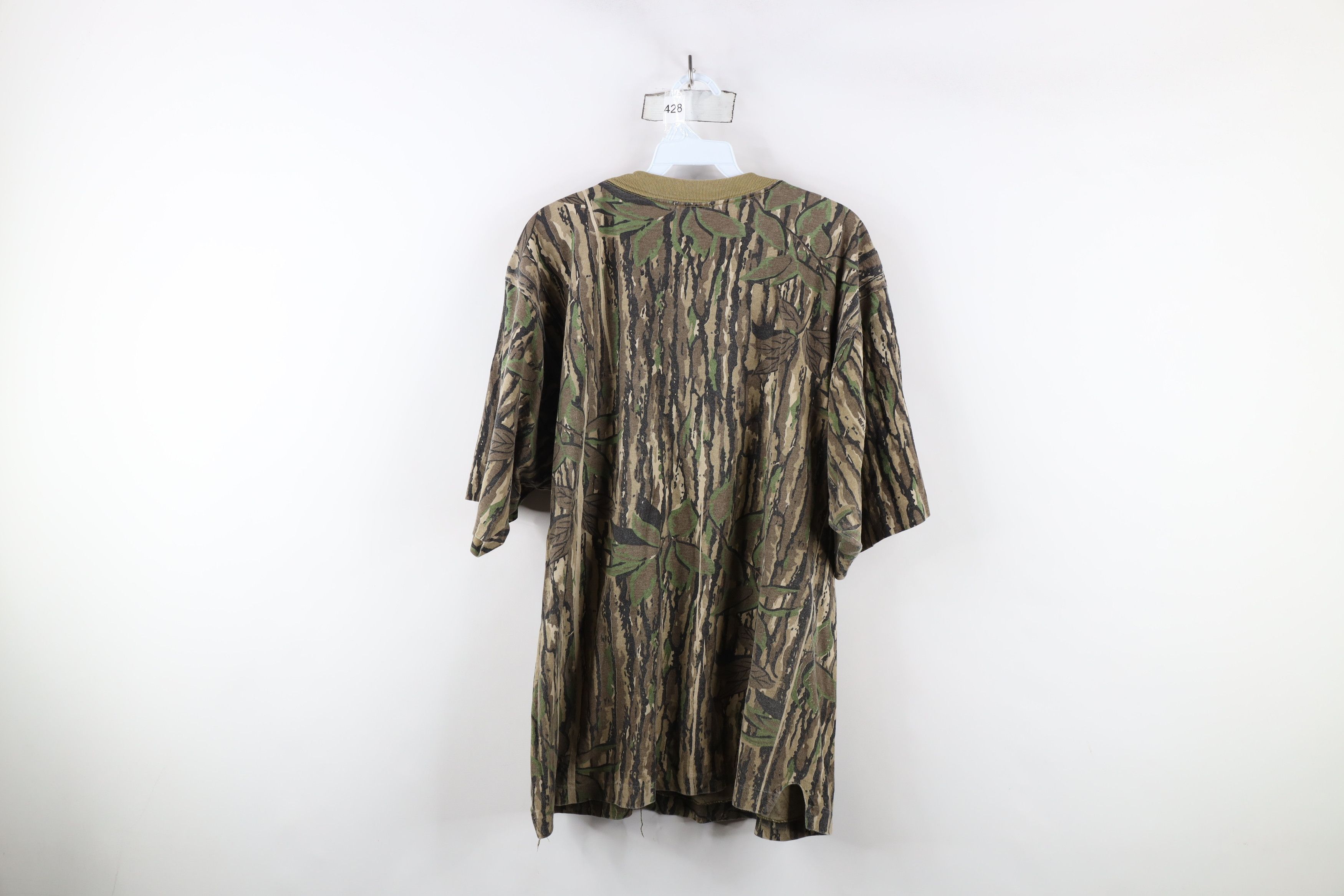 Vintage Vintage 90s Streetwear Heavyweight Camouflage T-Shirt USA Size US XL / EU 56 / 4 - 10 Thumbnail