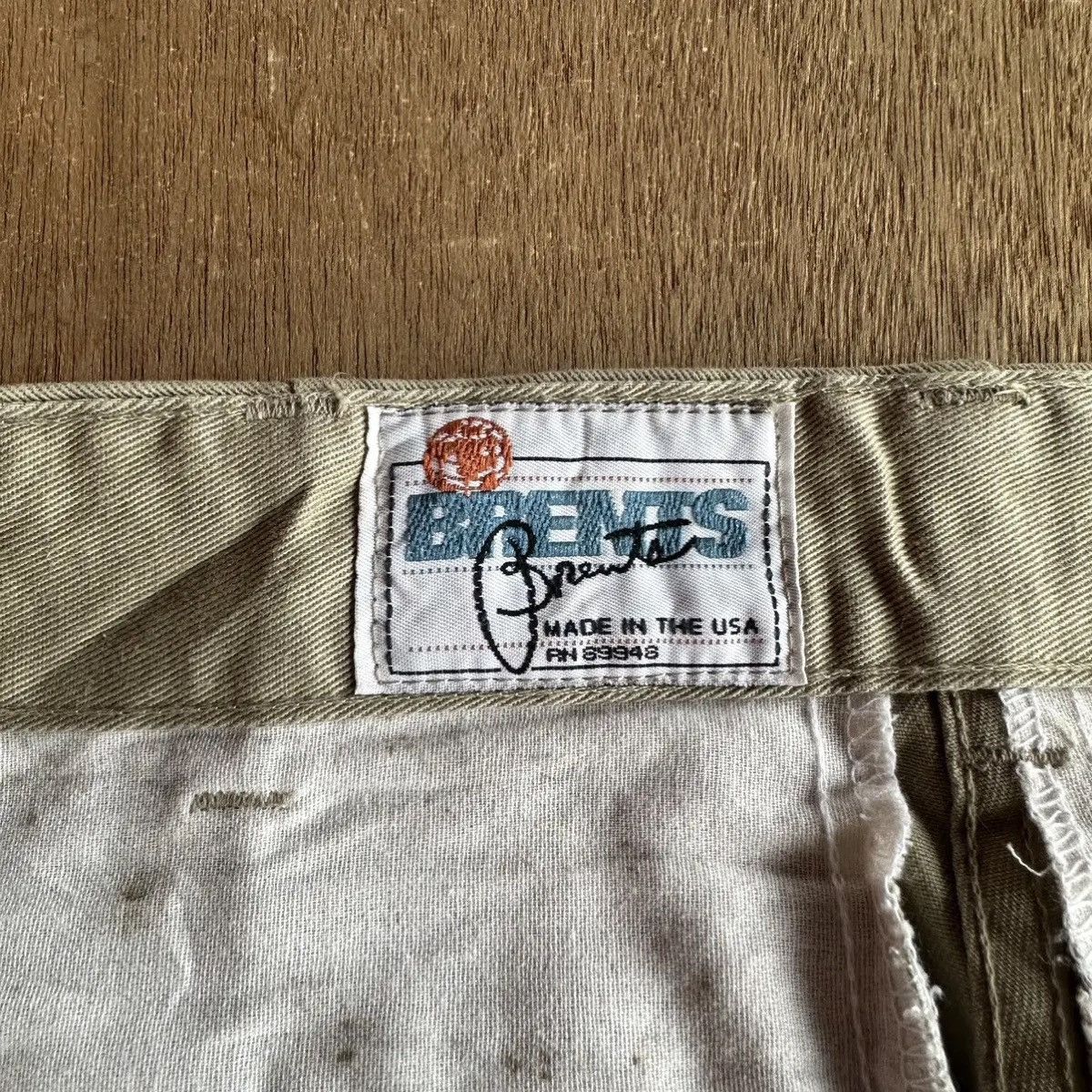BLANKNYC × Vintage W30 L31 🔥 VINTAGE BRENTS SIGN TROUSERS RUSTY DIRTY PANTS Size US 30 / EU 46 - 9 Thumbnail