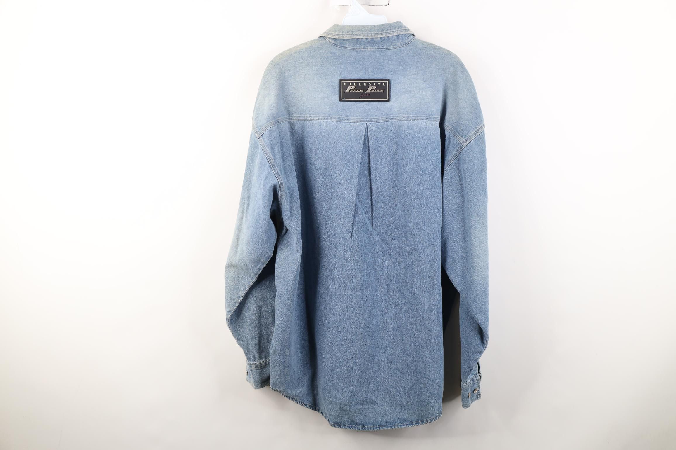 Pelle Pelle Deadstock Vintage 90s Pelle Pelle Collared Button Shirt Size US M / EU 48-50 / 2 - 15 Thumbnail