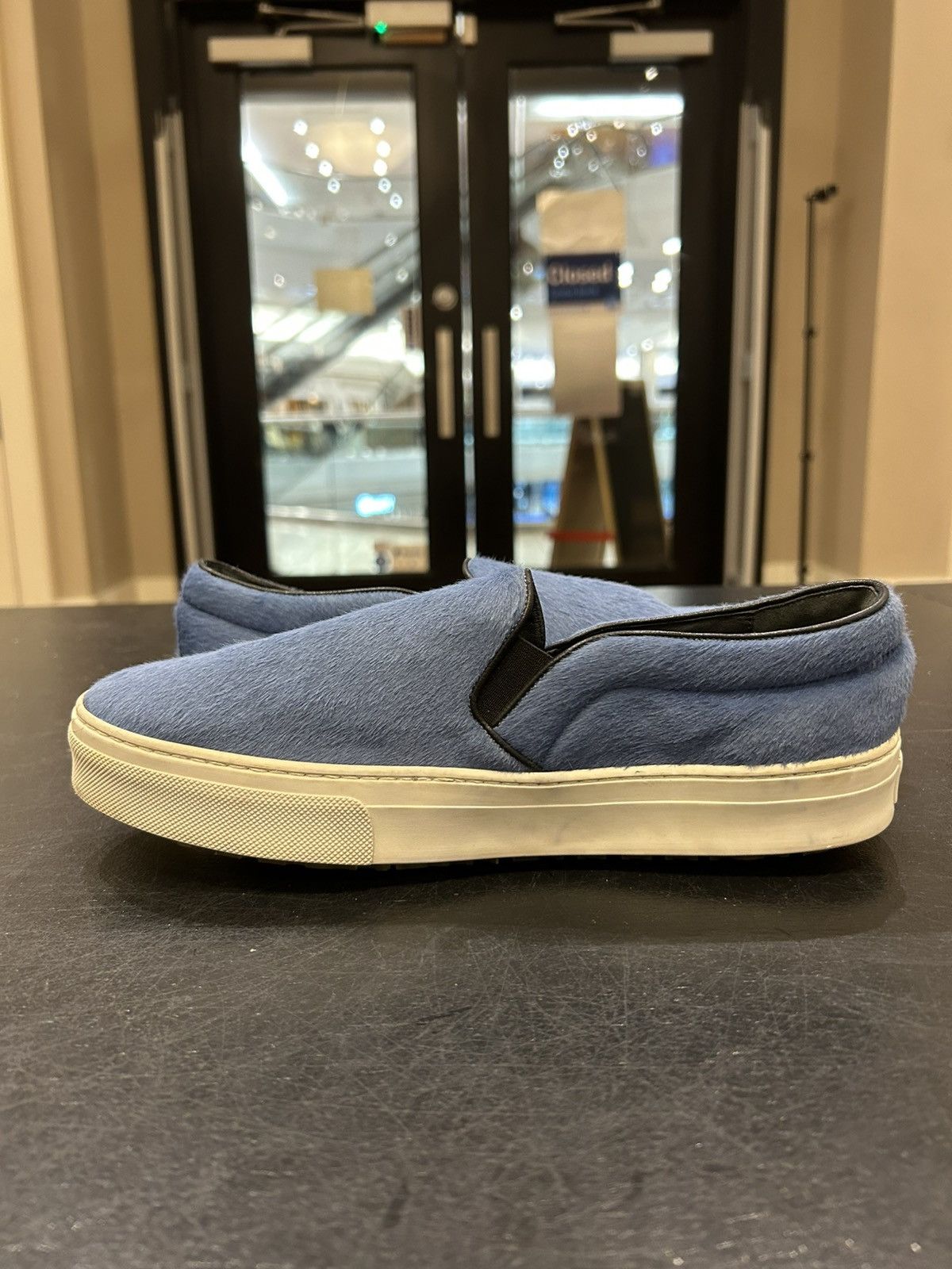 Celine Celine Fur Slip On Sneaker Size US 7 / EU 40 - 3 Thumbnail