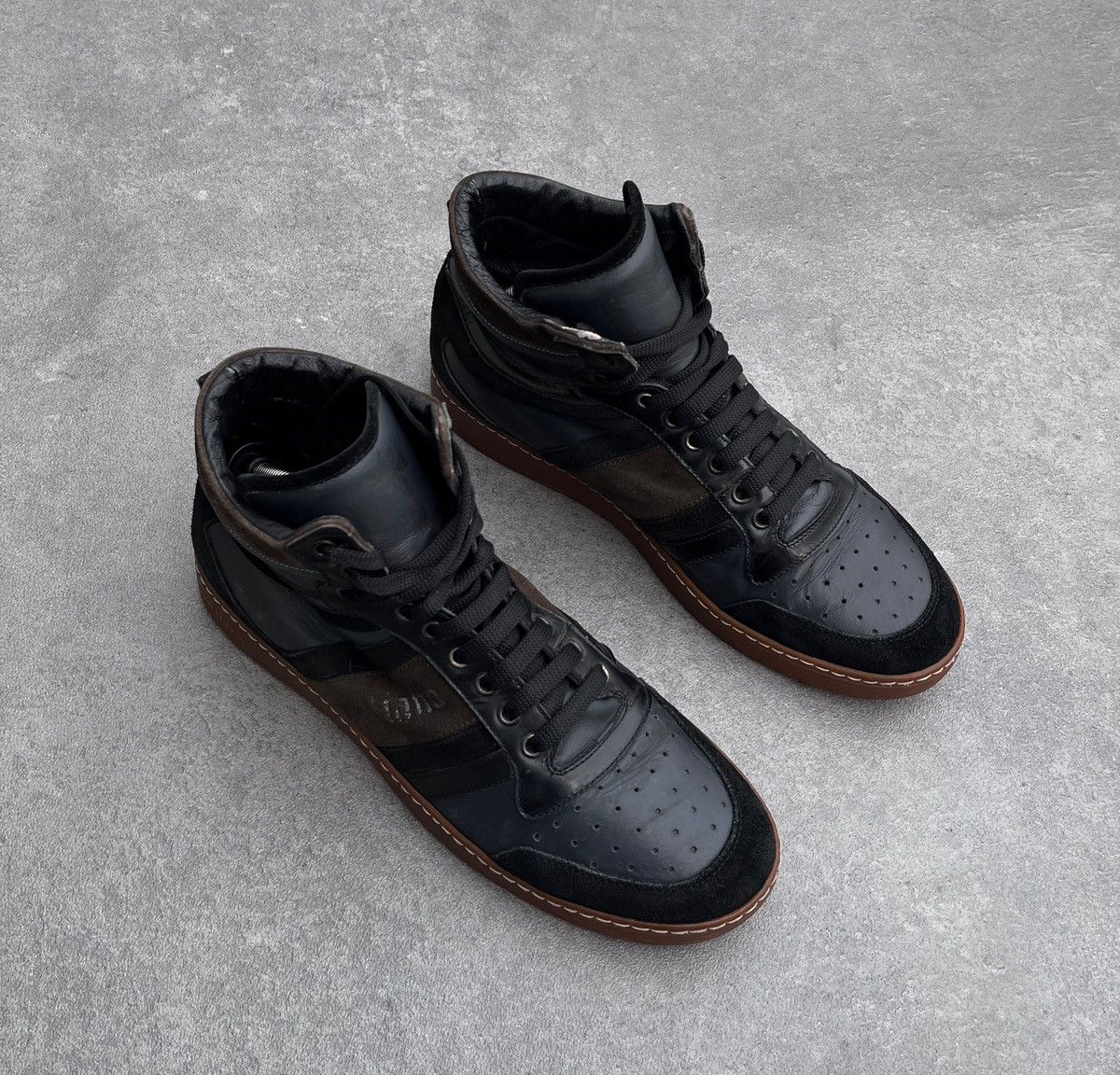 John Galliano 🔥Vintage 2000’s GALLIANO High Top Sneakers Size US 9 / EU 42 - 15 Thumbnail