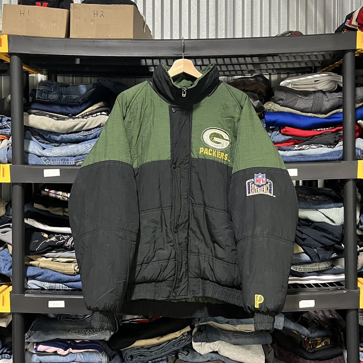 Pro Player Vintage 90s Green Bay Packers Pro Player Puffer Jacket XL Size US XL / EU 56 / 4 - 1 Thumbnail