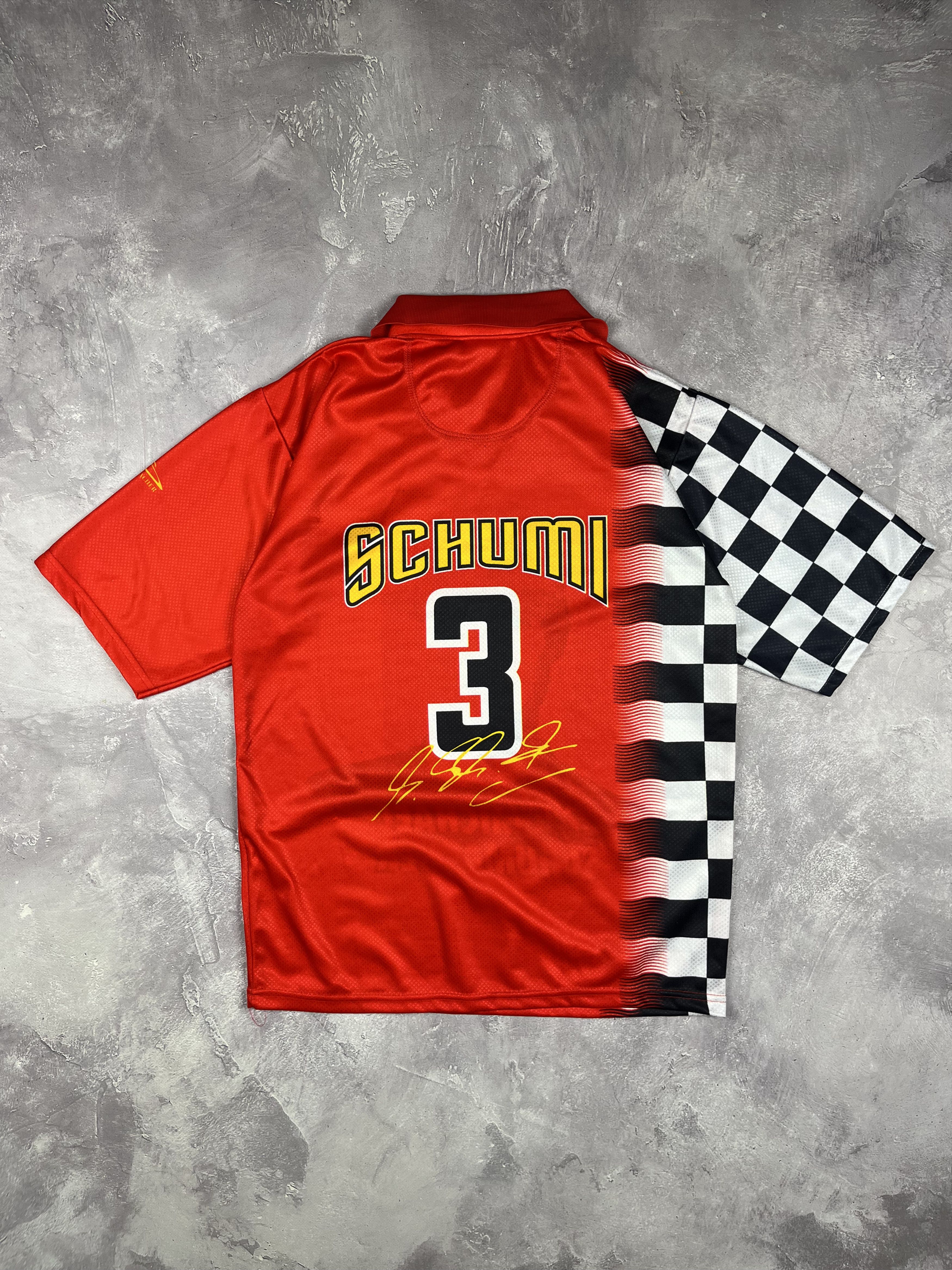 Ferrari Vintage Ferarri Racing Michael Schumacher Jersey T-Shirt Size US L / EU 52-54 / 3 - 11 Thumbnail