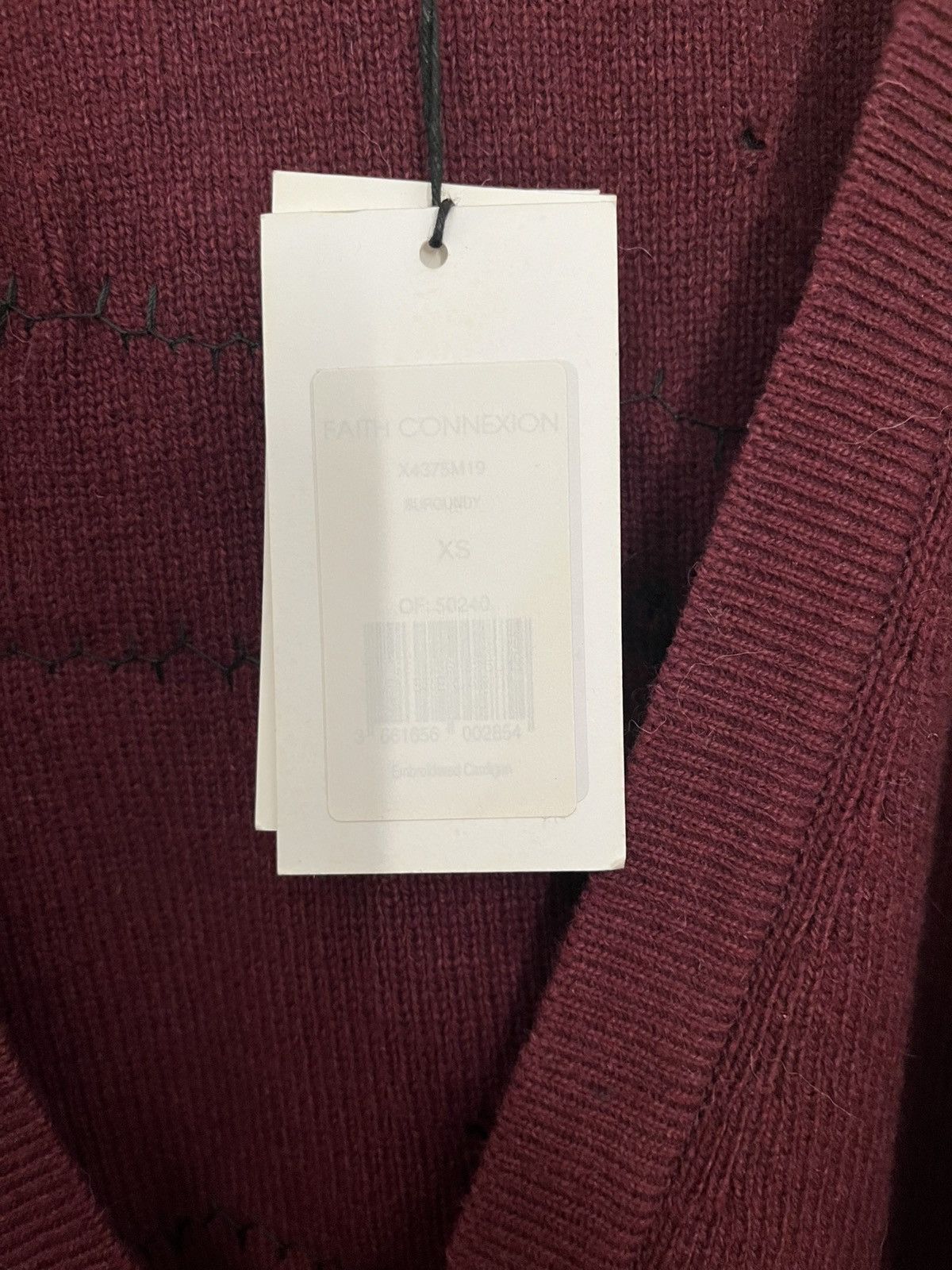 Faith Connexion Wool oversized cardigan with patches Size US XS / EU 42 / 0 - 5 Thumbnail