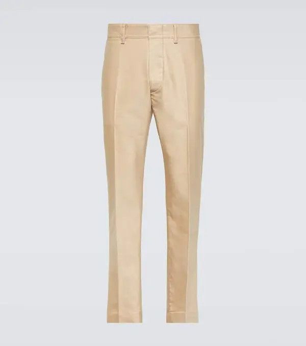 image of Tom Ford O1Loc1C0424 Tfp224 Chino Pants In Beige, Men's (Size 30)