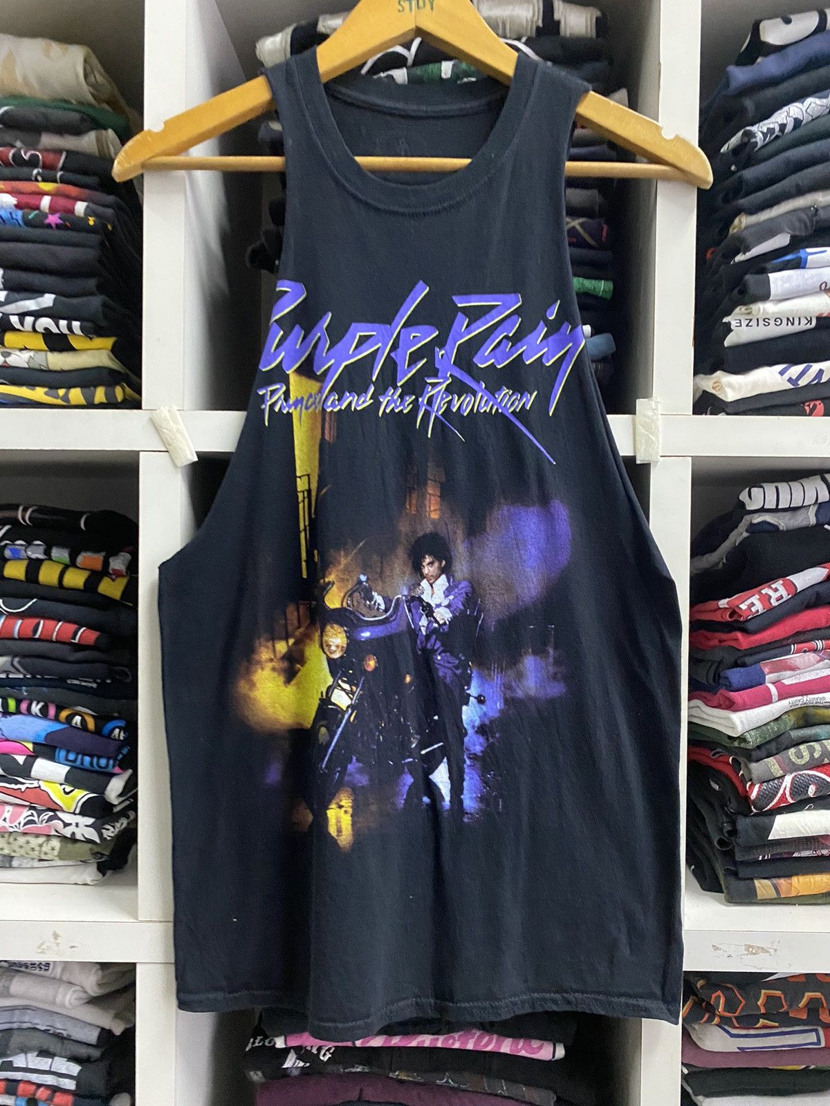 Vintage Purple Rain Band Tank Tops Size US S / EU 44-46 / 1 - 2 Thumbnail
