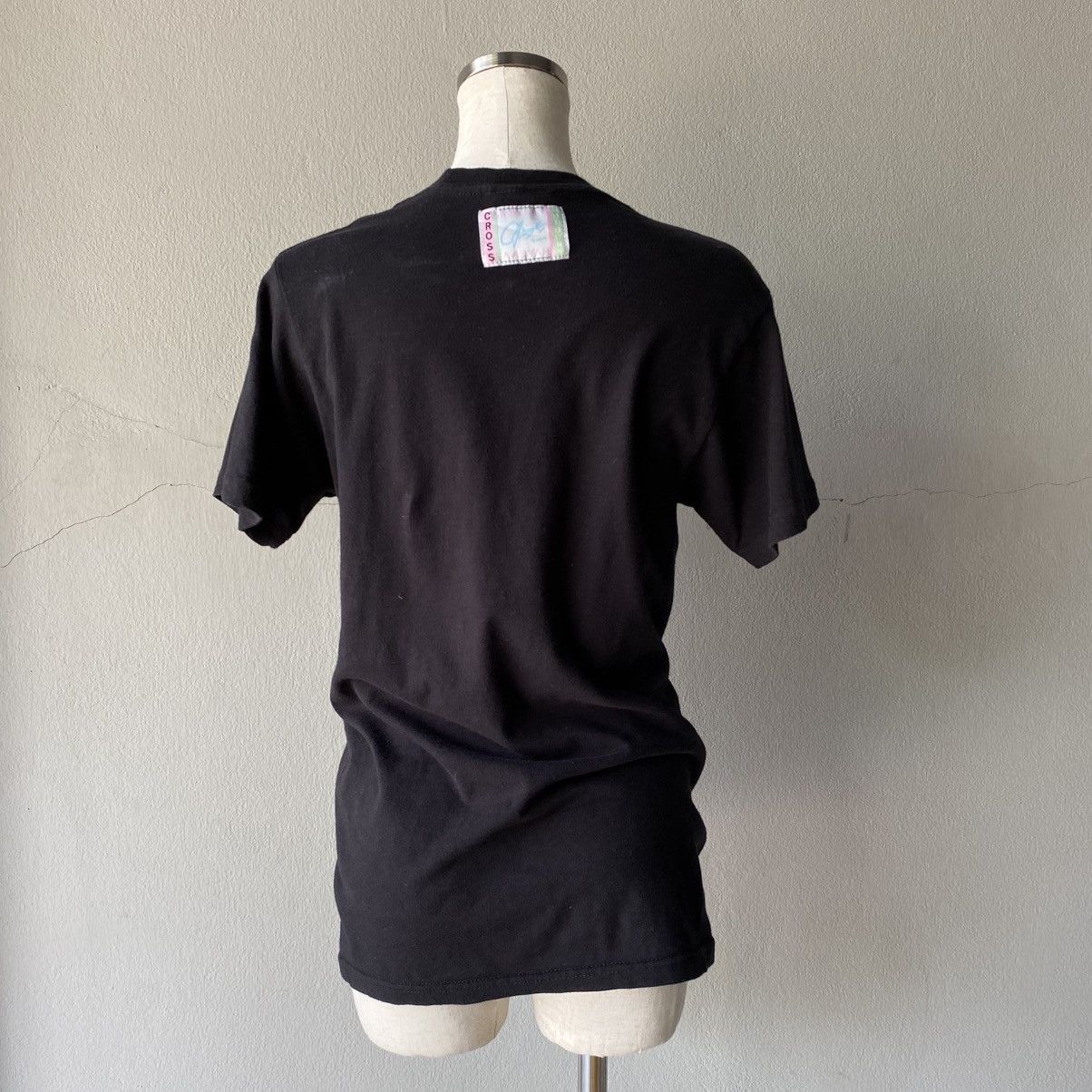 Cross Colours Cross Colours BABY GIRD Black T-Shirt with Graphic Print Size S / US 4 / IT 40 - 10 Thumbnail