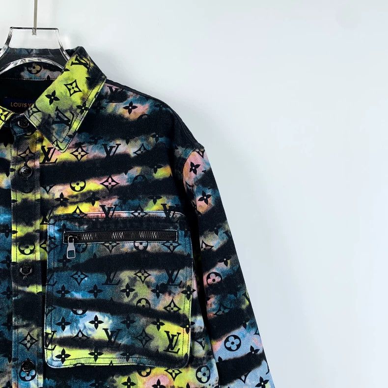 Louis Vuitton Louis Vuitton Long Sleeve Jacket with Black Dazzling Laser Size US M / EU 48-50 / 2 - 3 Thumbnail
