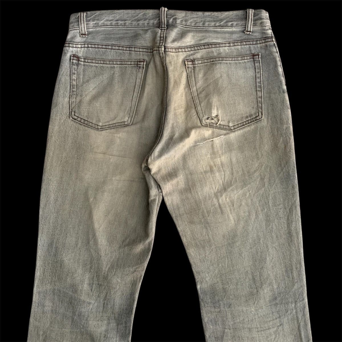 Japanese Brand Vintage Mossimo Rusty Mudwash Distressed Denim Jeans W32 Size US 32 / EU 48 - 5 Thumbnail