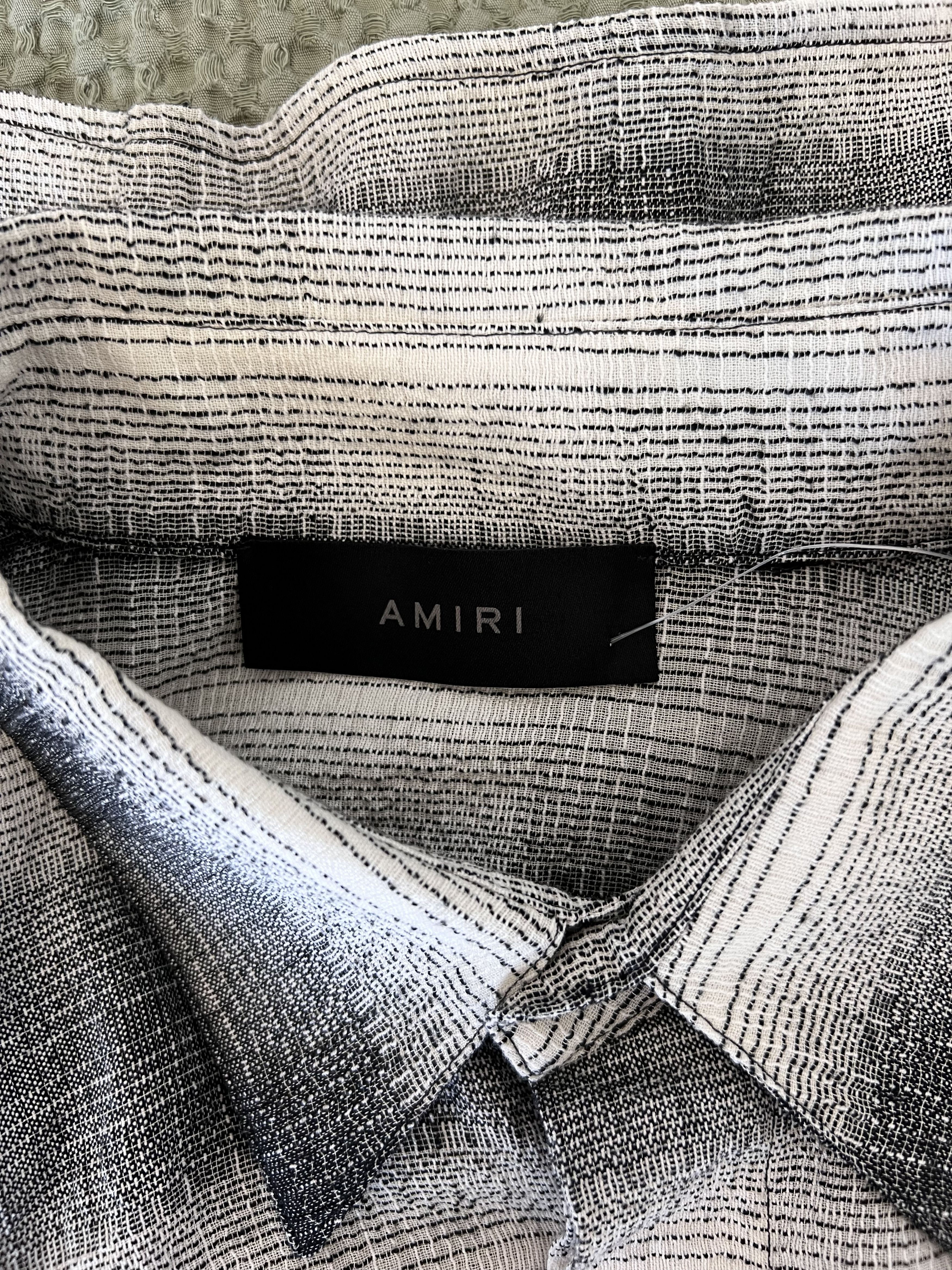 Amiri Amiri Double Sleeve Shadow Plaid Shirt Size US M / EU 48-50 / 2 - 8 Thumbnail