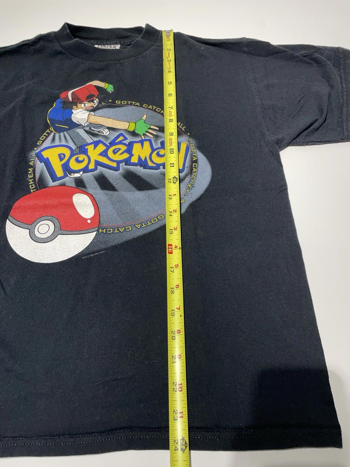 Pokemon Vintage 90s Nintendo Pokémon T Shirt Mens Small Youth XL Size US XL / EU 56 / 4 - 6 Thumbnail