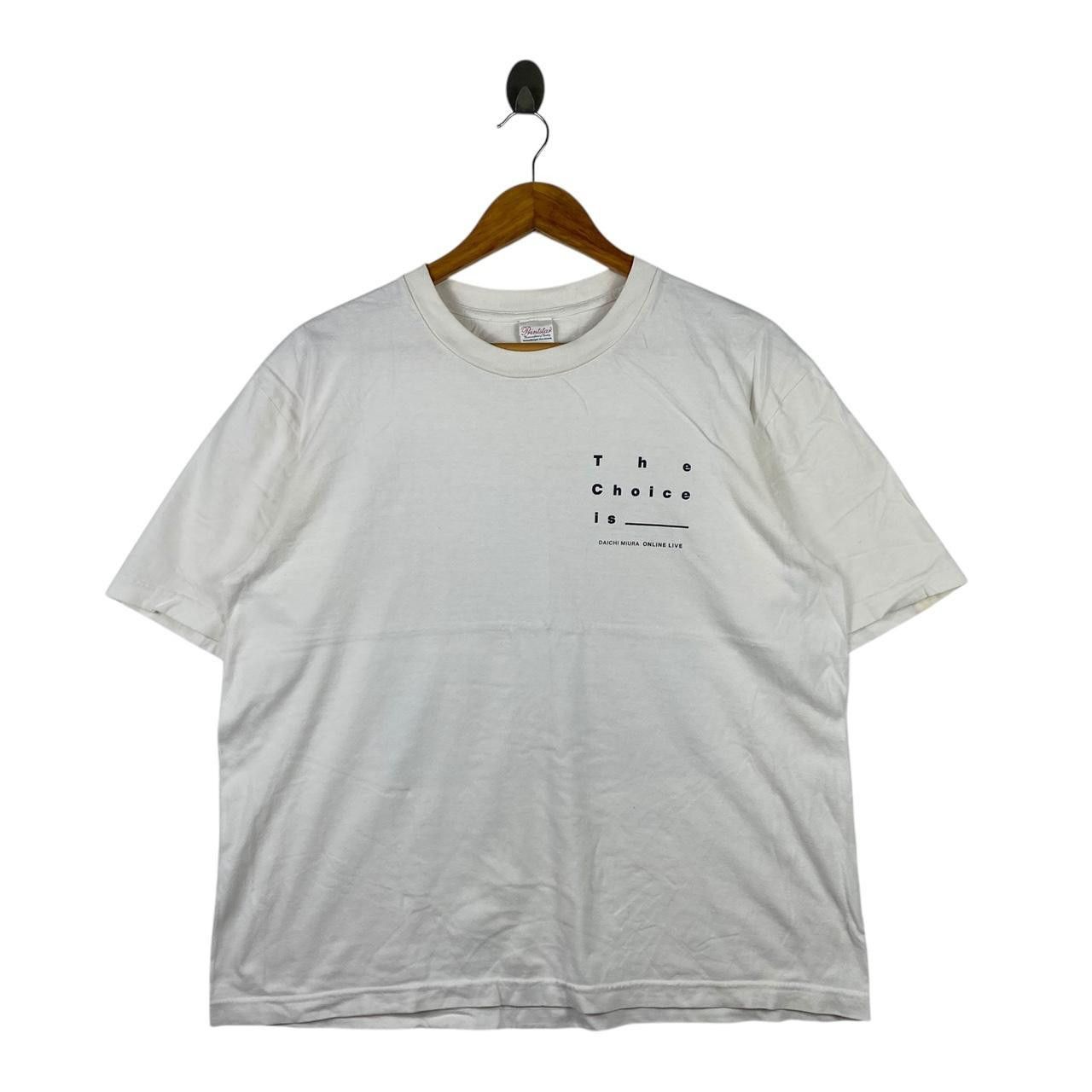 Band Tees DAICHI MIURA DAICHISHIKI The Choice Is Tour Tee Shirt Size US M / EU 48-50 / 2 - 1 Thumbnail