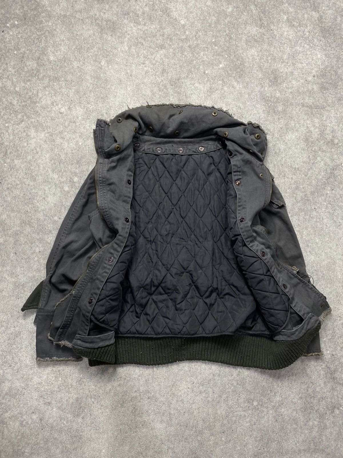 If Six Was Nine 2000s Bono canvas rickowens style with inner jacket Size US M / EU 48-50 / 2 - 2 Thumbnail