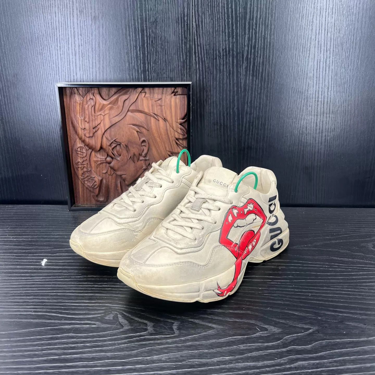 Gucci Gucci Rhyton Distressed Lip 37 Original Box Size US 6.5 / IT 36.5 - 1 Thumbnail
