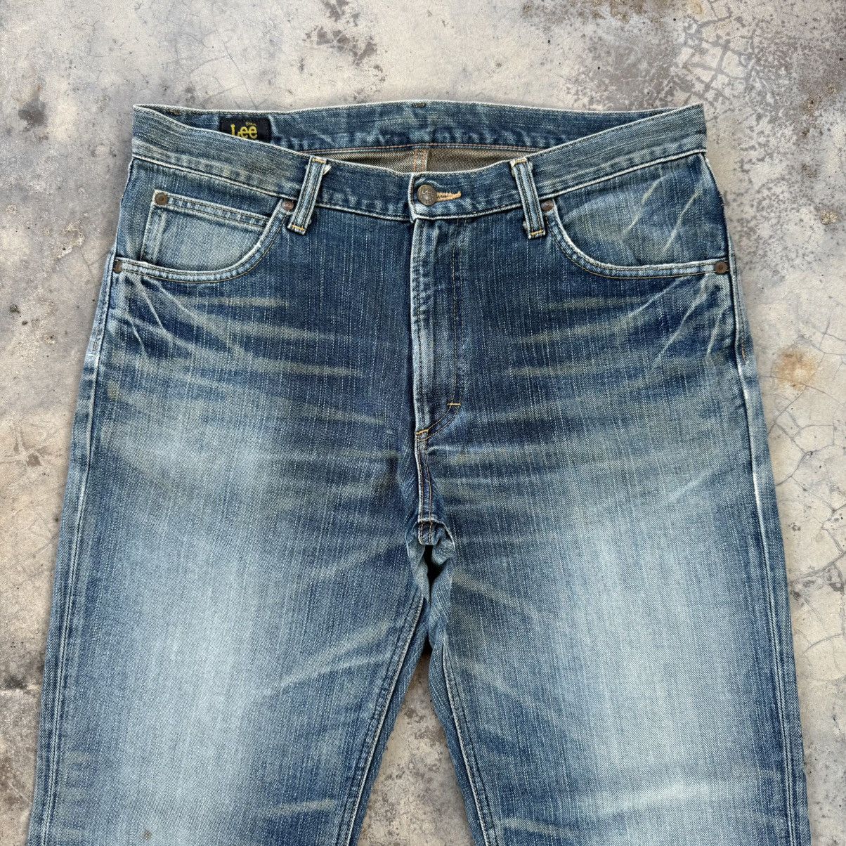 Lee Vintage Lee rider faded Jean denim pants Size US 36 / EU 52 - 3 Thumbnail